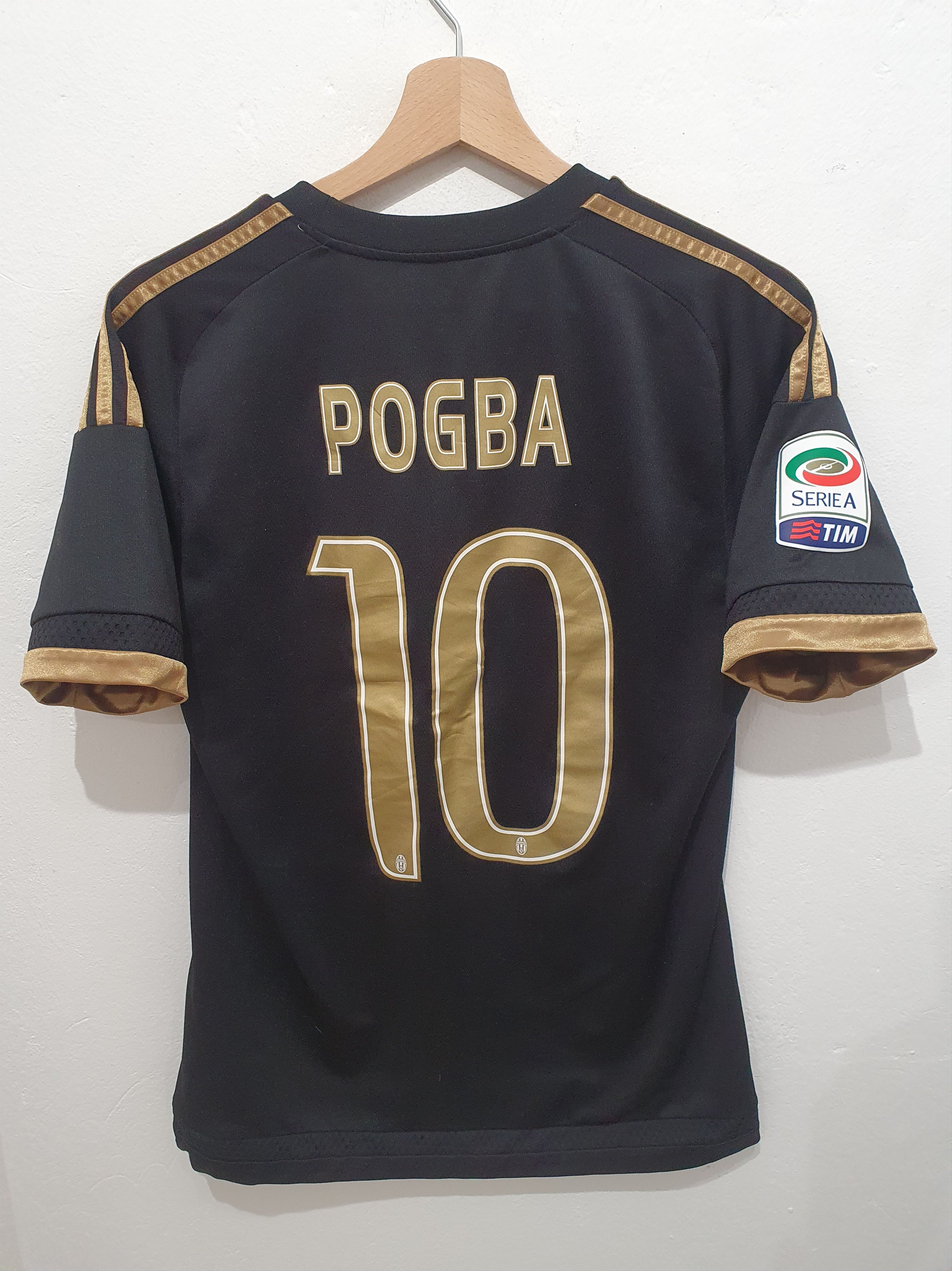 POGBA ADIDAS JUVENTUS SIZE S 2015 2016 SHIRT JERSEY soccer