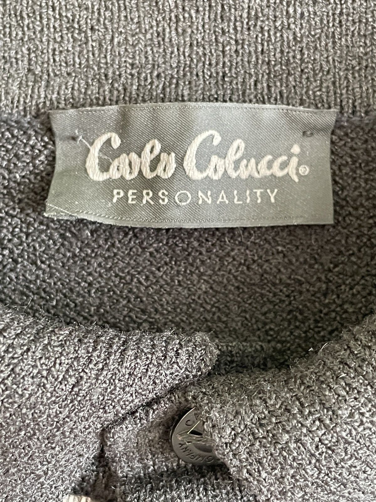 Carlo Colucci Vintage Carlo Colucci knit sweater polo Size US XL / EU 56 / 4 - 6 Thumbnail