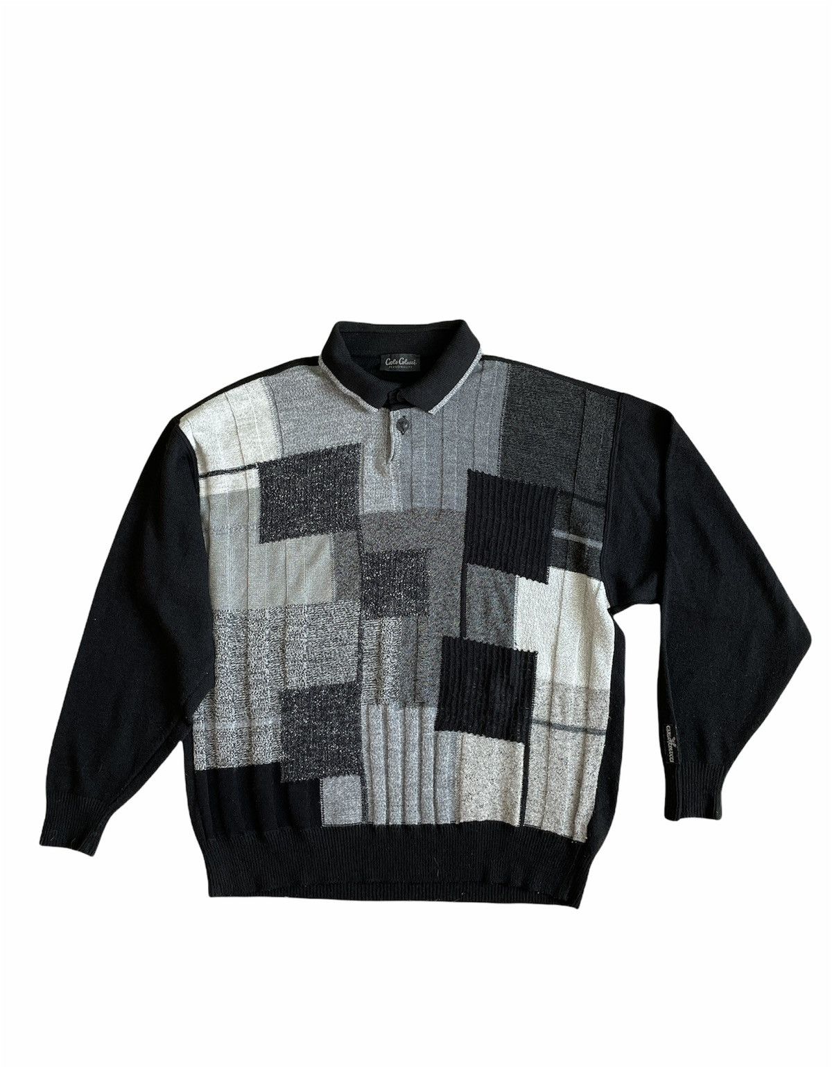 Carlo Colucci Vintage Carlo Colucci knit sweater polo Size US XL / EU 56 / 4 - 1 Thumbnail