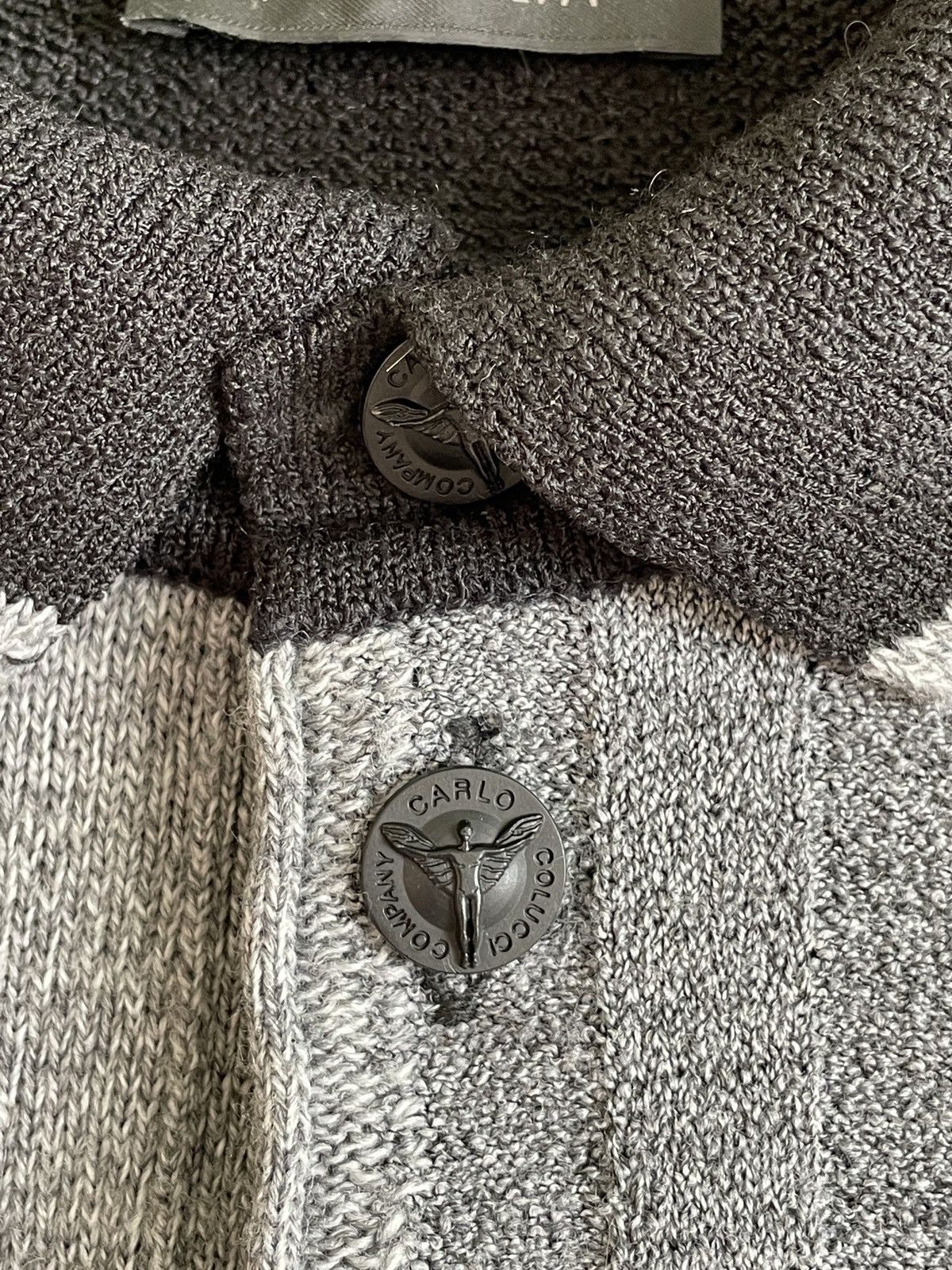 Carlo Colucci Vintage Carlo Colucci knit sweater polo Size US XL / EU 56 / 4 - 5 Thumbnail