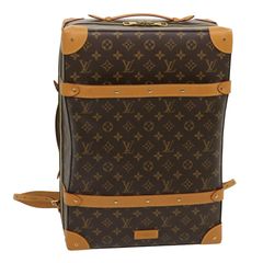 Authentic Louis Vuitton Runway Limited Edition Spring Summer 2020 Monogram  Green Tuffetage Trunk