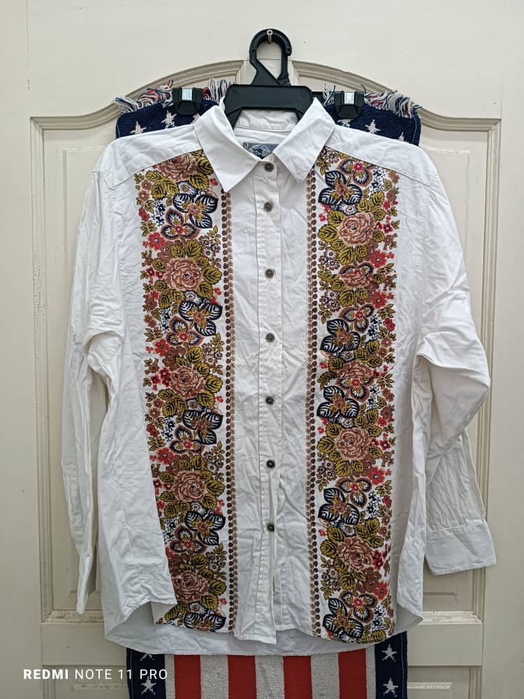 Designer × Japanese Brand × Kenzo KENZO JEANS SHIRTS BUTTON UP Size US M / EU 48-50 / 2 - 1 Thumbnail