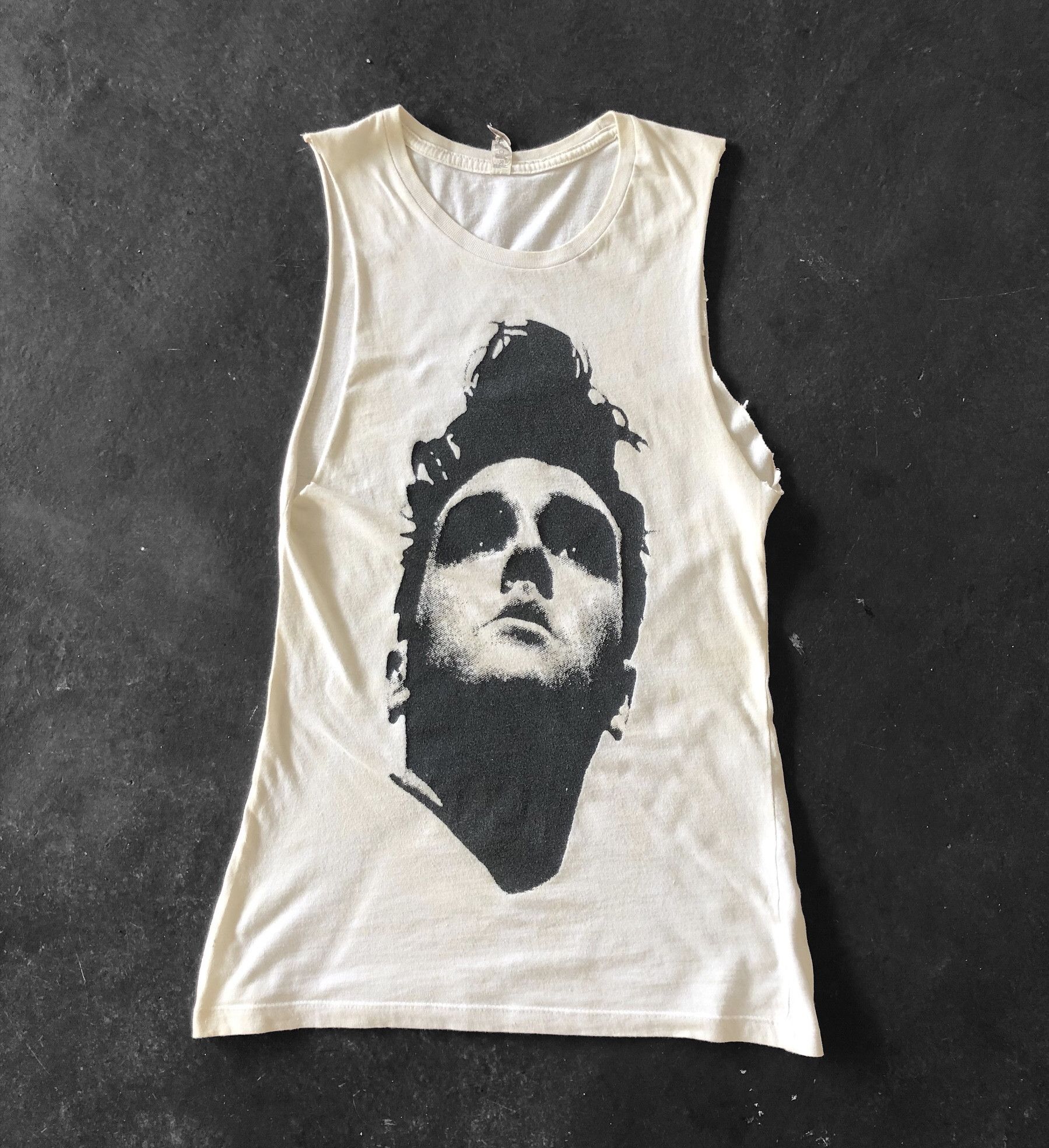 Band Tees RARE🔥VINTAGE Y2K MORRISSEY THE SMITH SELF-CUT CUSTOM TANK Size US S / EU 44-46 / 1 - 1 Thumbnail