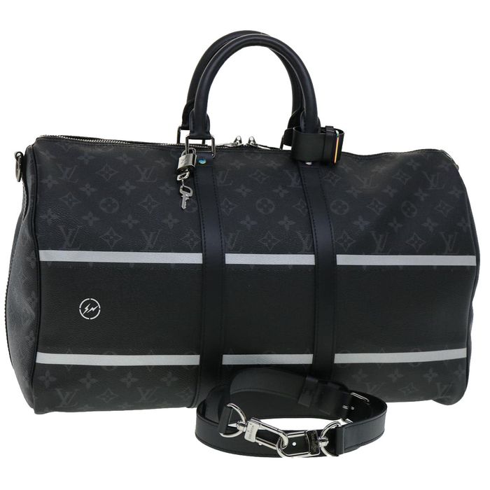 Louis Vuitton x Fragment Keepall Bandouliere Monogram Eclipse 55