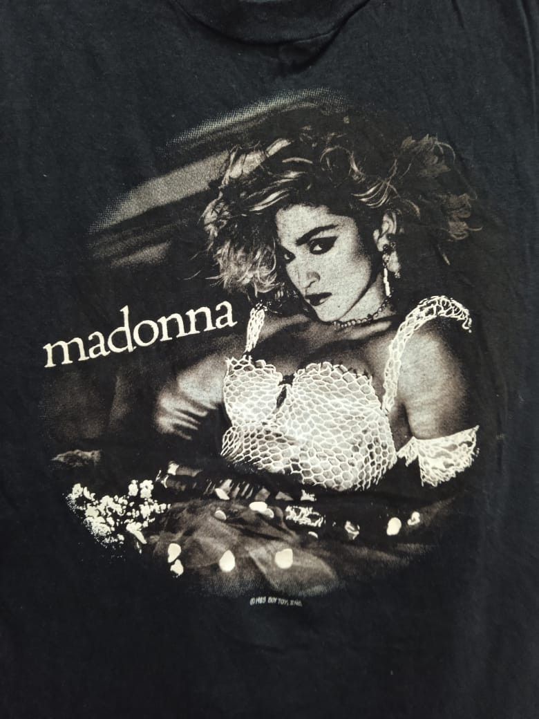 Band Tees × Mostly Heard Rarely Seen 🔥HOT🔥 MADONNA THE VIRGIN TOUR 1985 VTG SLEEVELESS Size US M / EU 48-50 / 2 - 3 Thumbnail