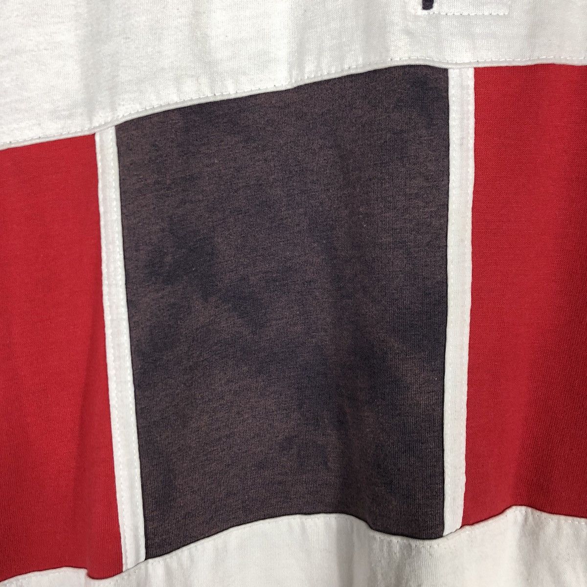 Nike × Vintage Vintage 90s Nike Tri Colour Polos Shirts Size US L / EU 52-54 / 3 - 9 Thumbnail