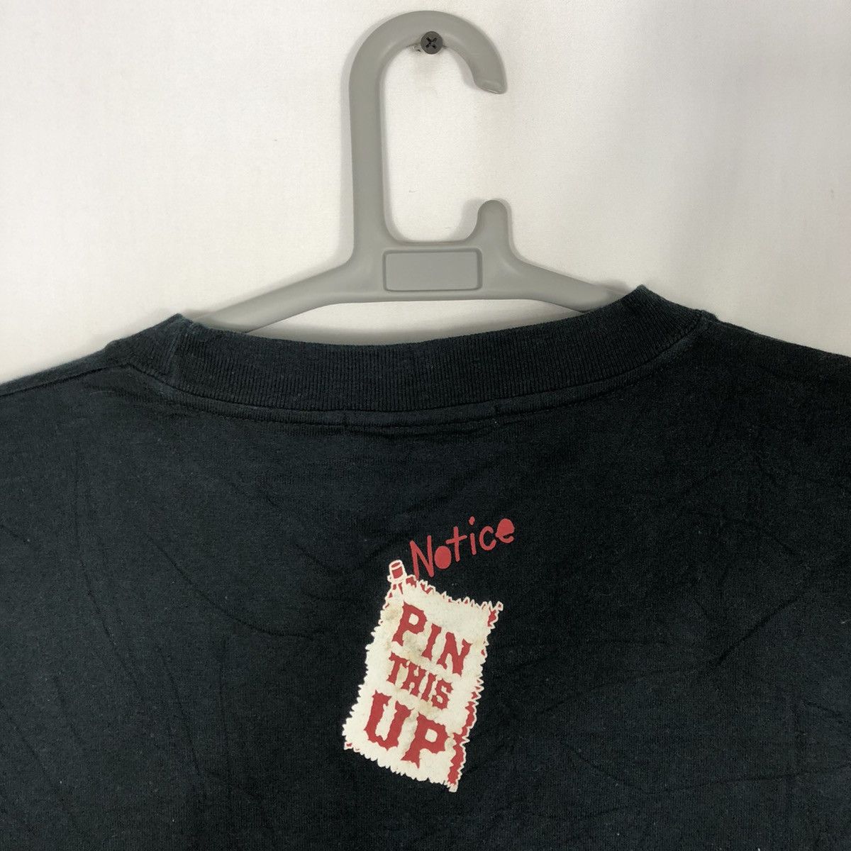 Japanese Brand × Vintage 🔥Rare🔥🇯🇵Dangerous Warning Poster Punk Anarchy Sedi Chaos Tee Size US M / EU 48-50 / 2 - 8 Thumbnail