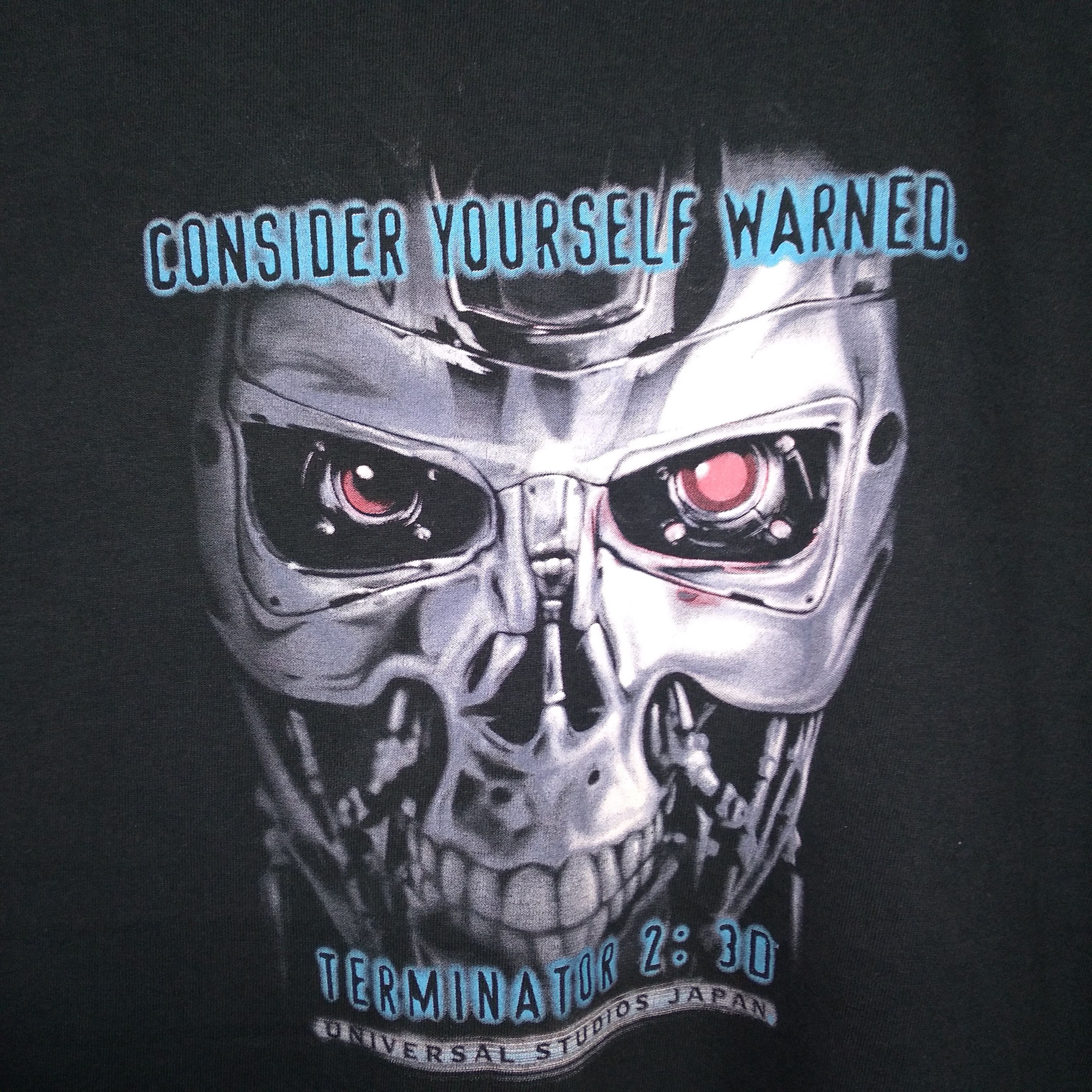 Vintage Vintage 90s Terminator 2 3D Consider Yourself Promo Tee Size US L / EU 52-54 / 3 - 3 Thumbnail