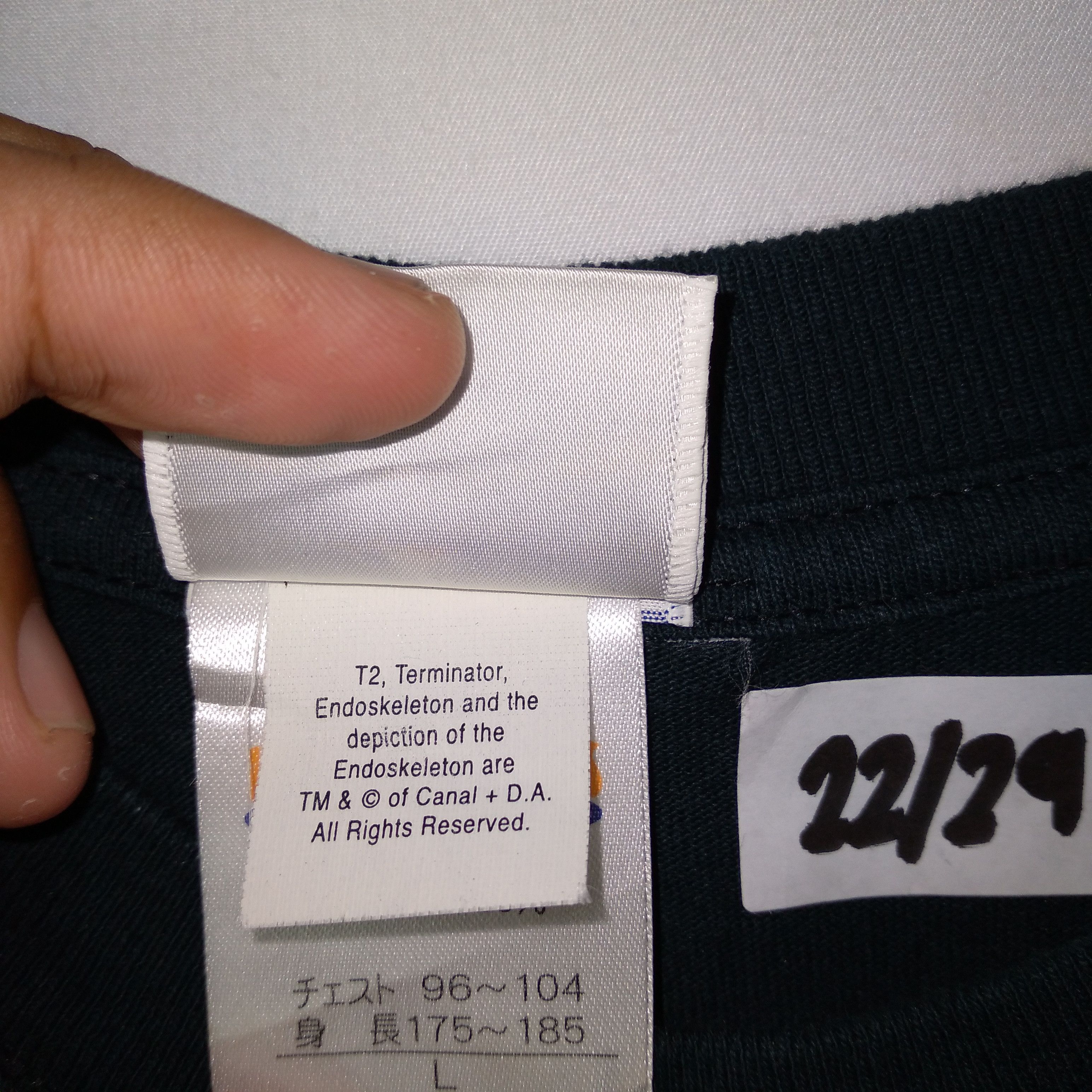 Vintage Vintage 90s Terminator 2 3D Consider Yourself Promo Tee Size US L / EU 52-54 / 3 - 8 Thumbnail