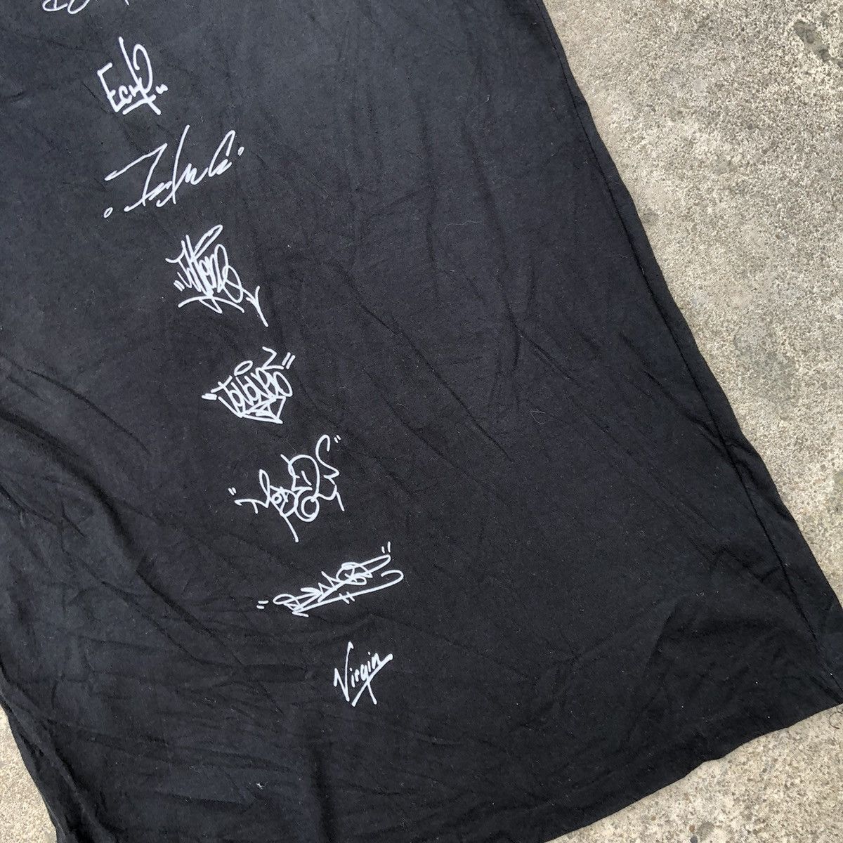 Designer × Vintage × agnes b. 🔥Rare🔥Vintage 90s Agnes B. Multiples Signature Fashion Tee Size US XS / EU 42 / 0 - 6 Thumbnail
