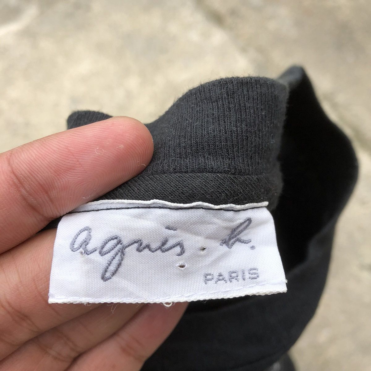 Designer × Vintage × agnes b. 🔥Rare🔥Vintage 90s Agnes B. Multiples Signature Fashion Tee Size US XS / EU 42 / 0 - 8 Thumbnail