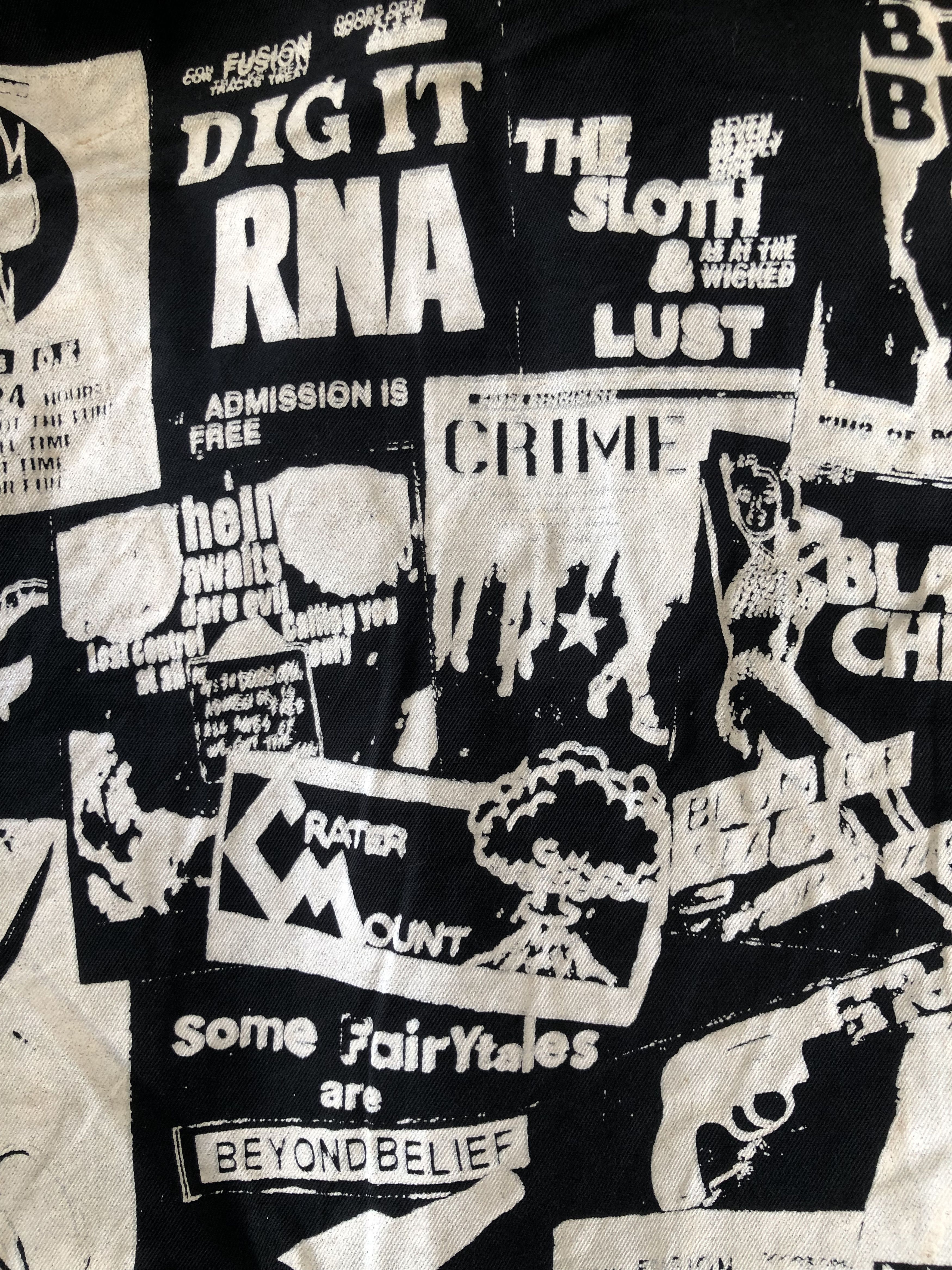 Japanese Brand RNA FLYING AF-1003 PUNK MOTIVES SEDITIONARIES JACKET Size US M / EU 48-50 / 2 - 10 Thumbnail