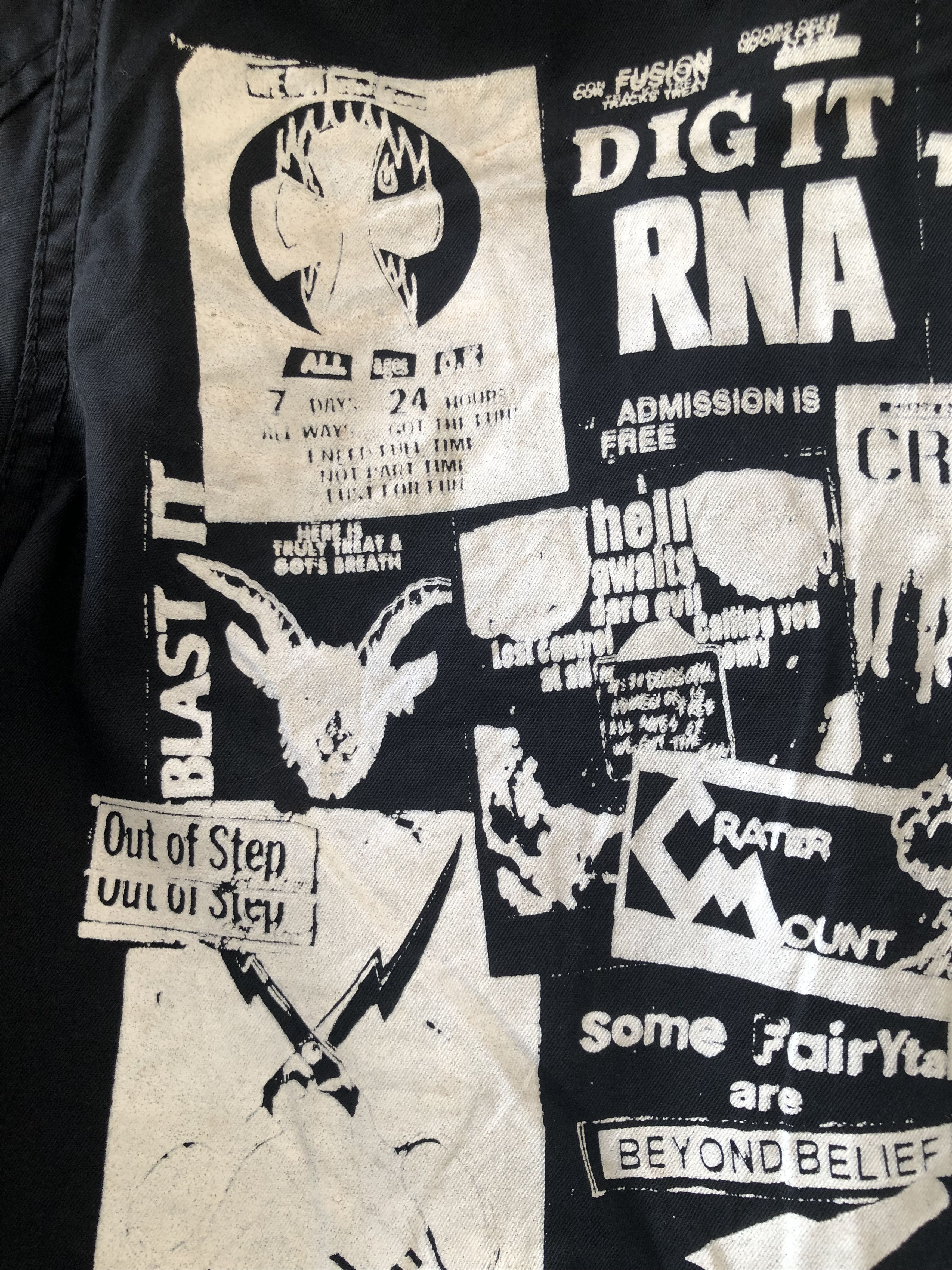 Japanese Brand RNA FLYING AF-1003 PUNK MOTIVES SEDITIONARIES JACKET Size US M / EU 48-50 / 2 - 9 Thumbnail