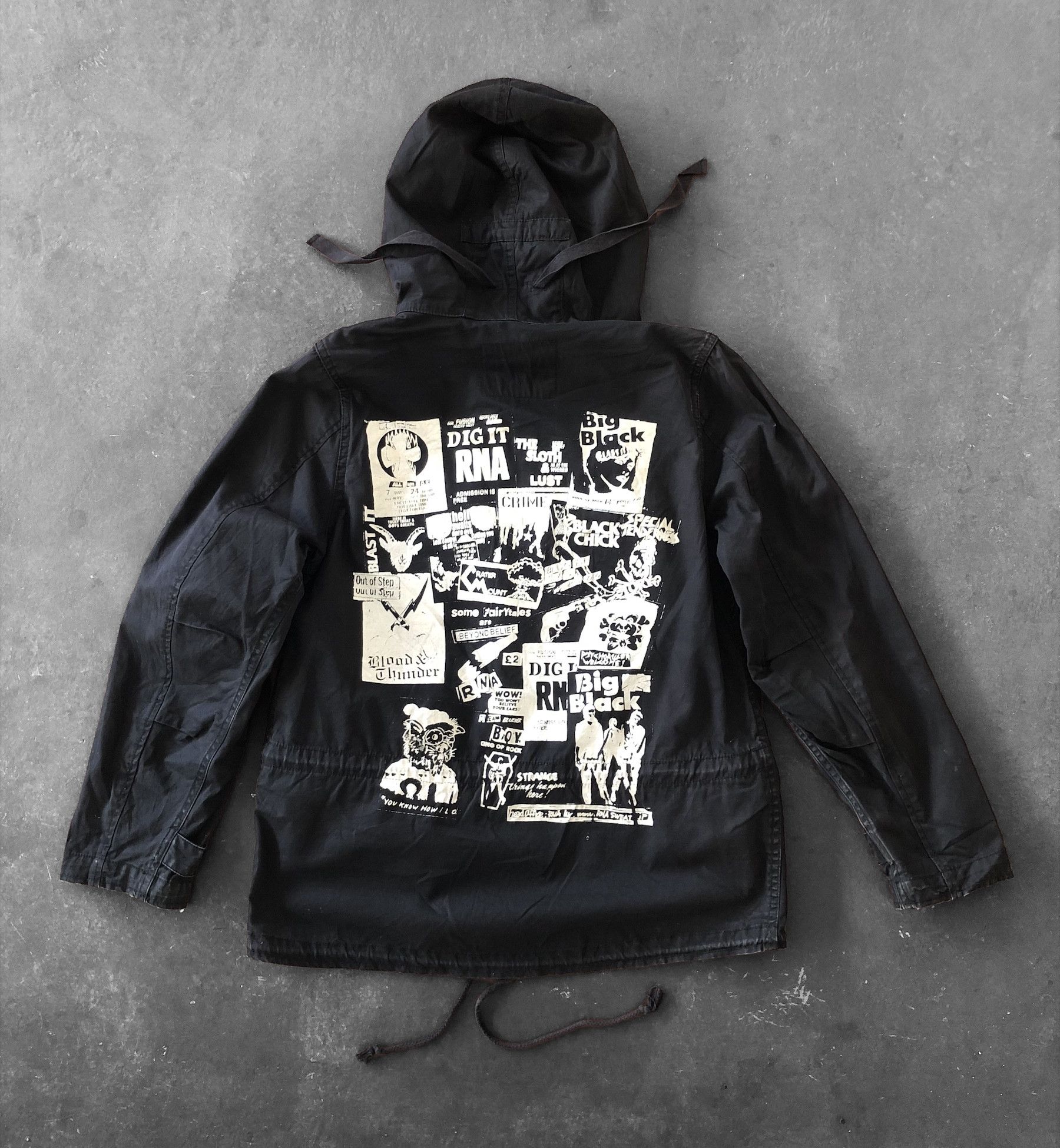 Japanese Brand RNA FLYING AF-1003 PUNK MOTIVES SEDITIONARIES JACKET Size US M / EU 48-50 / 2 - 1 Thumbnail