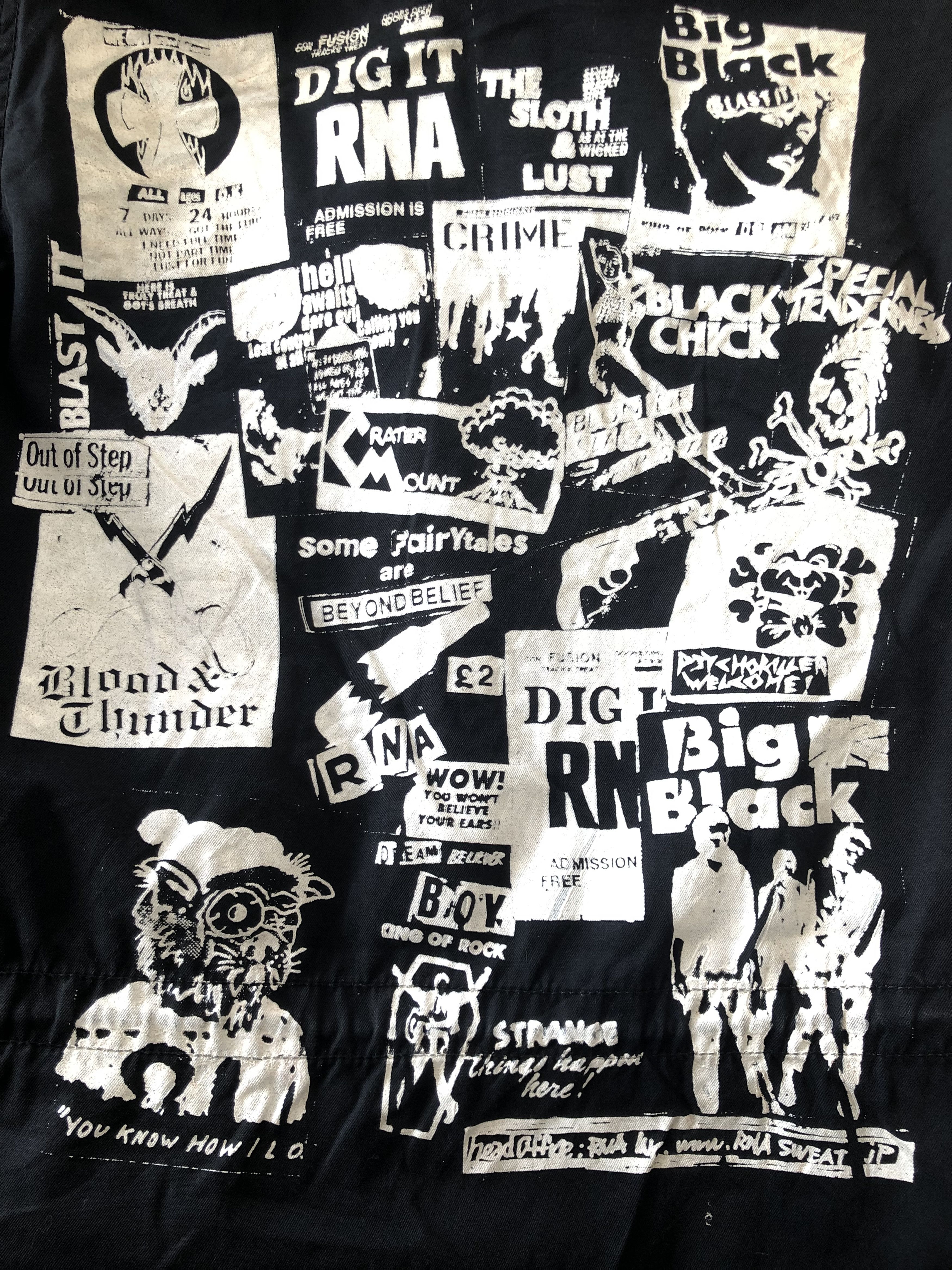 Japanese Brand RNA FLYING AF-1003 PUNK MOTIVES SEDITIONARIES JACKET Size US M / EU 48-50 / 2 - 6 Thumbnail