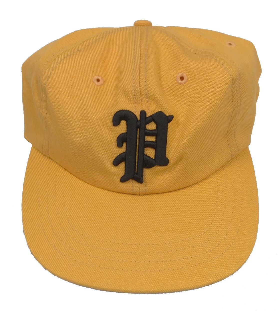 Polo Ralph Lauren NEW RARE Vintage Polo Ralph Lauren Baseball Hat Yellow Wool Size ONE SIZE - 1 Thumbnail