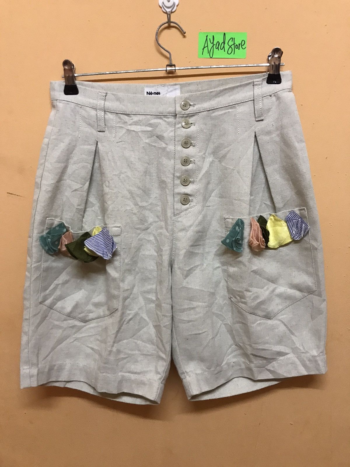 Issey Miyake × Japanese Brand × Ne-Net ‼️NE-NET FLOWER PANT BY ISSEY MIYAKE‼️ Size 28" / US 6 / IT 42 - 1 Thumbnail