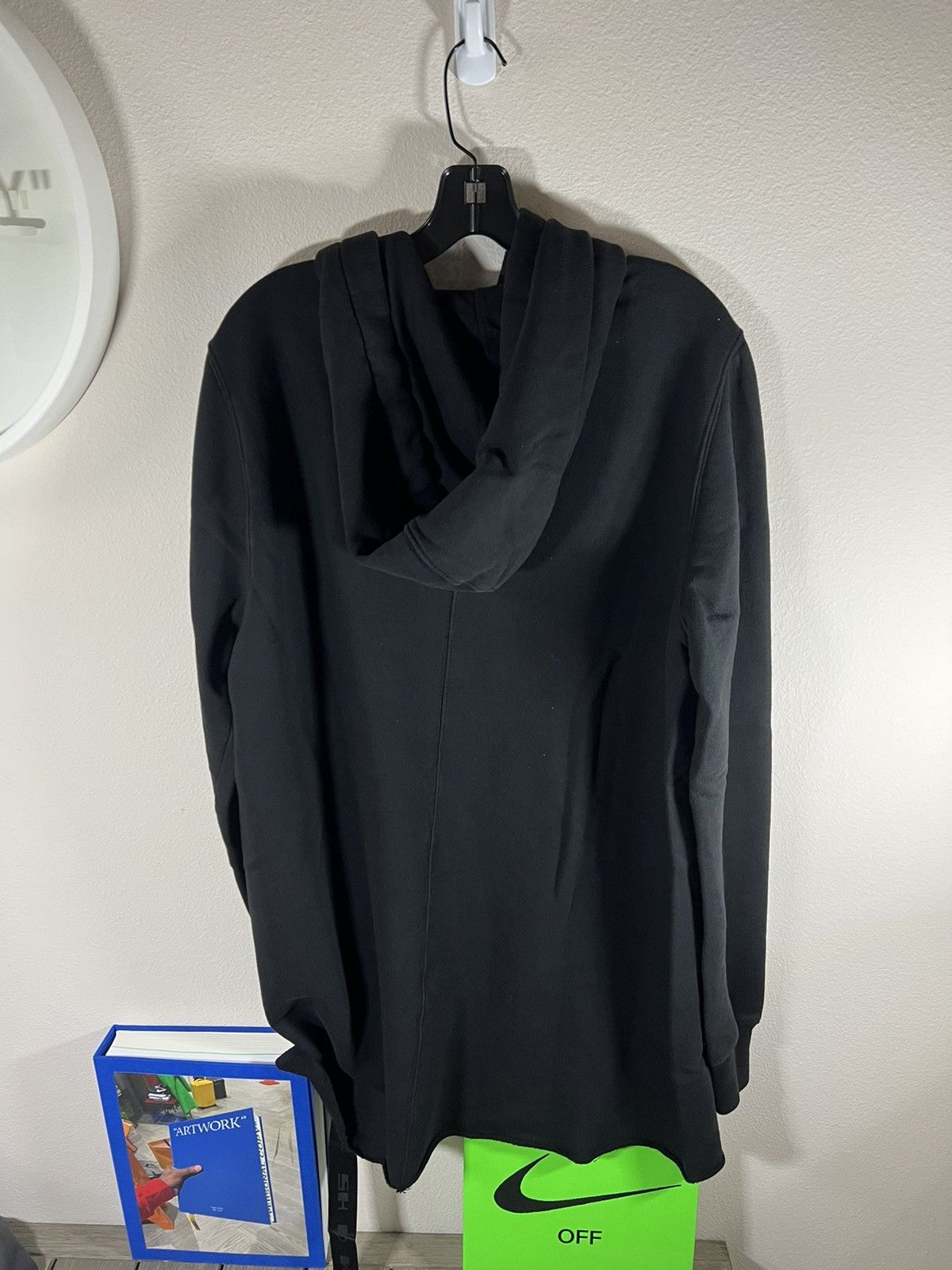 Rick Owens Drkshdw Rick Owen Drkshdw Jason’s Ephemerism Black Hoodie Size US S / EU 44-46 / 1 - 4 Thumbnail