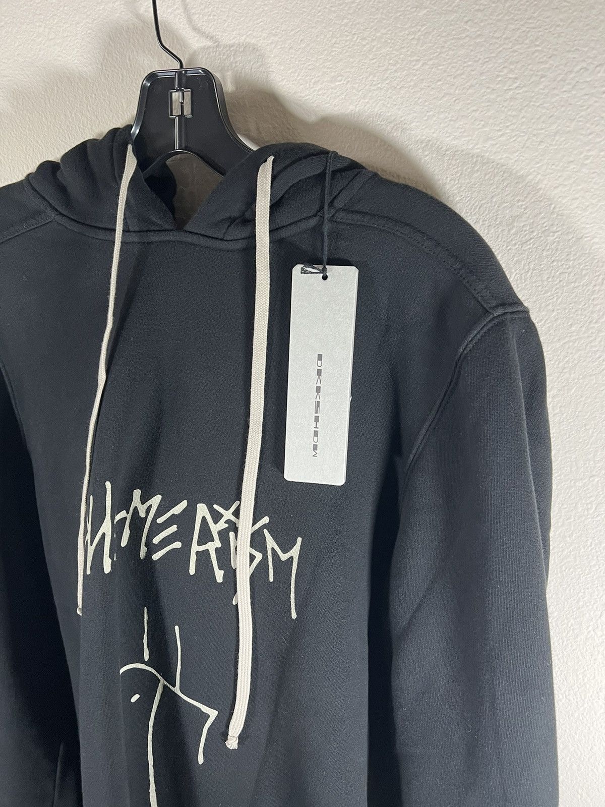 Rick Owens Drkshdw Rick Owen Drkshdw Jason’s Ephemerism Black Hoodie Size US S / EU 44-46 / 1 - 2 Thumbnail