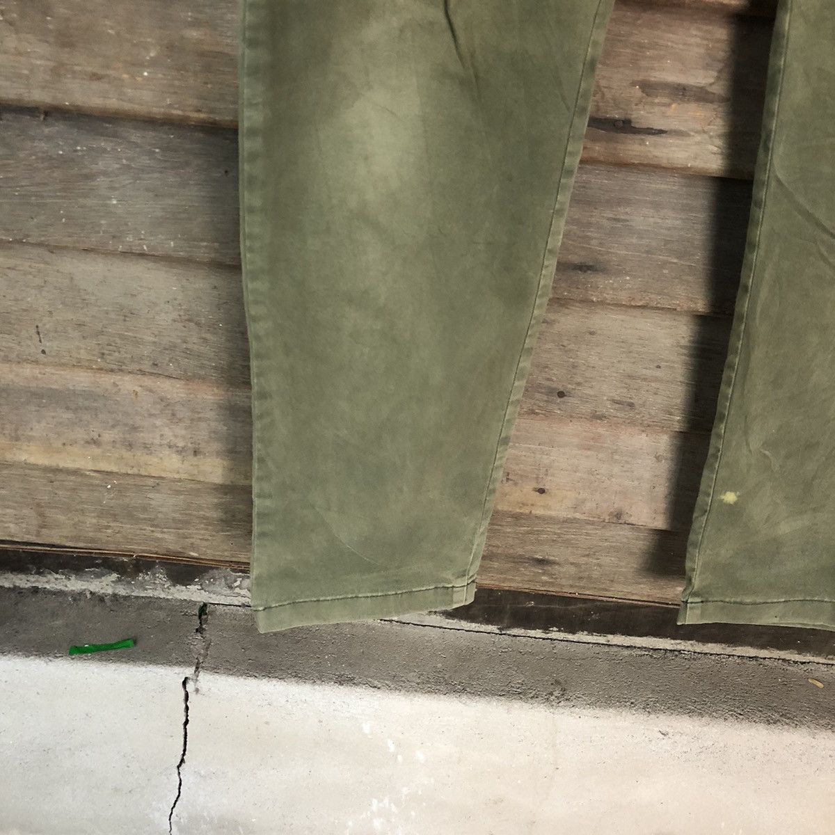 Uniqlo Japanese Branded Multipocket Uniqlo Green Cargo Pants #925 Size US 34 / EU 50 - 8 Thumbnail