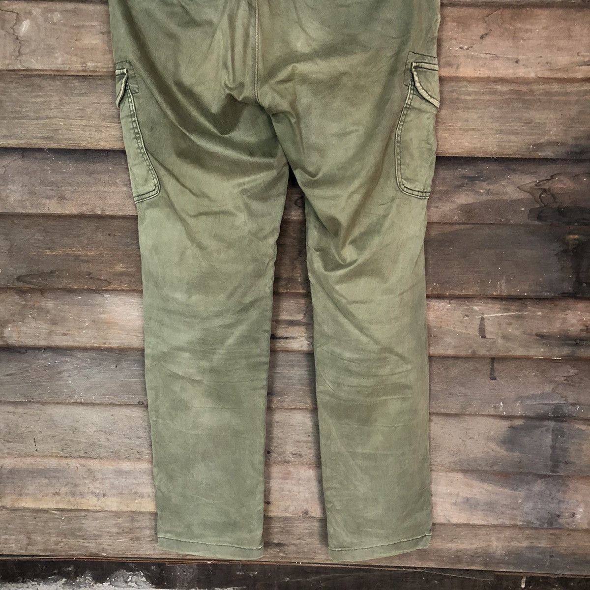 Uniqlo Japanese Branded Multipocket Uniqlo Green Cargo Pants #925 Size US 34 / EU 50 - 12 Thumbnail