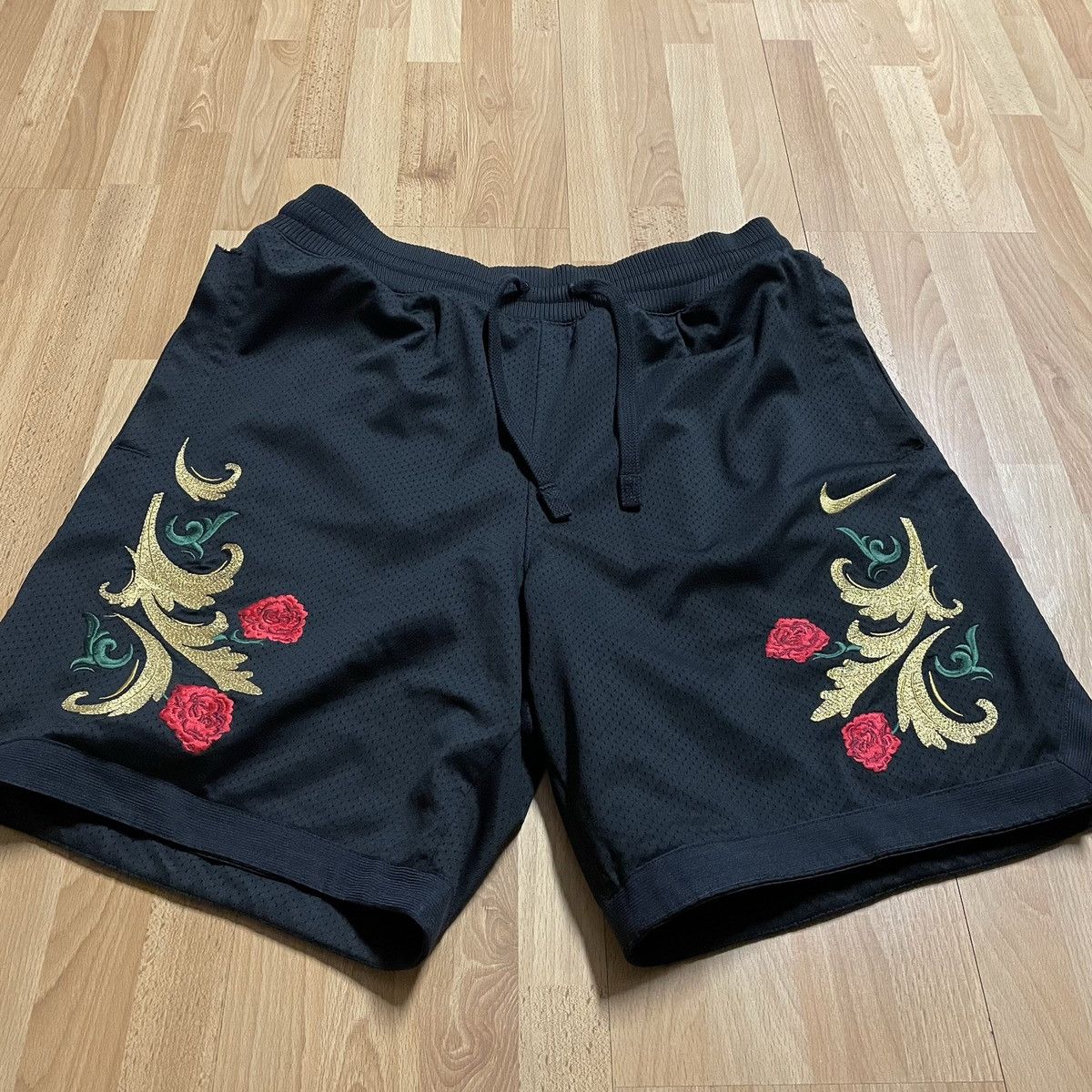 Nike 2018 Nike X Kith X LeBron Shorts Large Mesh LeBron 15 XV | Grailed