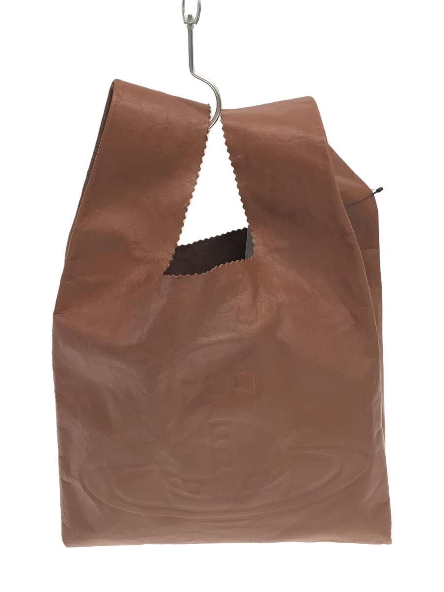 Orb Embossed Leather Tote Bag