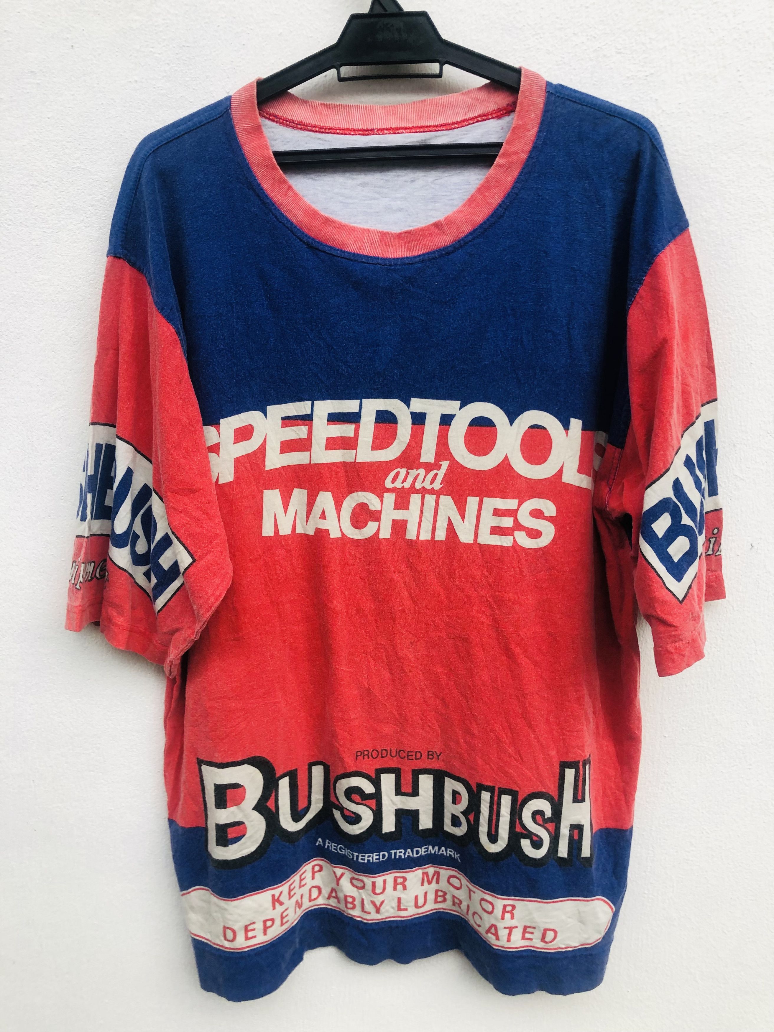 image of Vintage Speedtool And Machines Lubricant Fashion Style, Men's (Size XL)