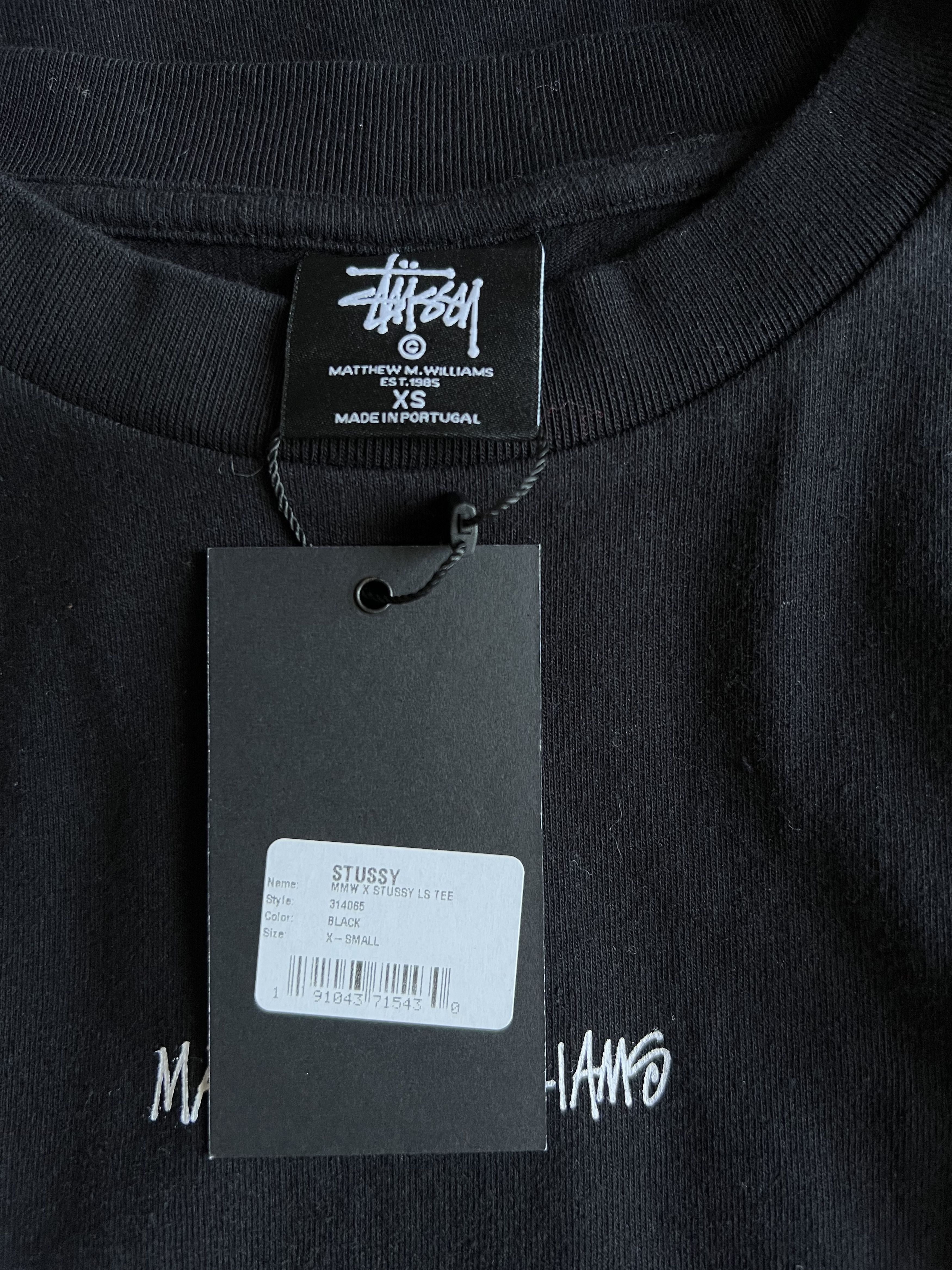 1017 ALYX 9SM Stussy MMW Long Sleeve Shirt Black Size US XS / EU 42 / 0 - 6 Thumbnail