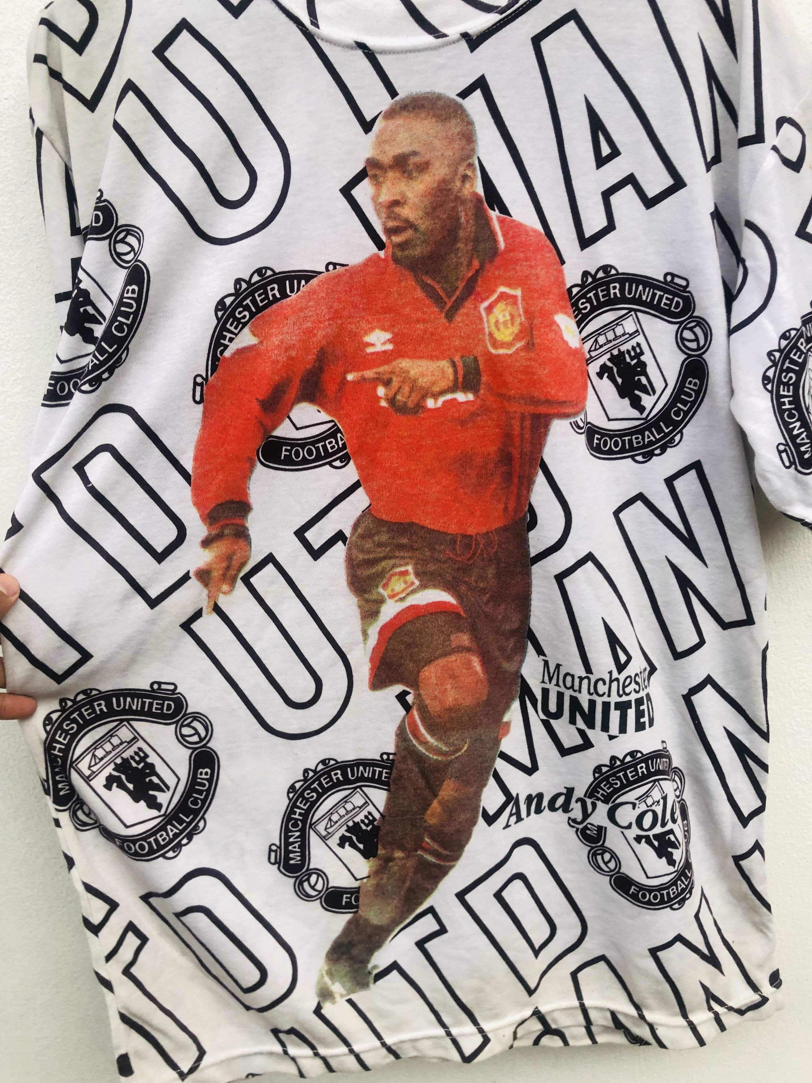 Vintage Vintage Manchester United Legend Streetwear Fashion Shirt Size US L / EU 52-54 / 3 - 3 Thumbnail