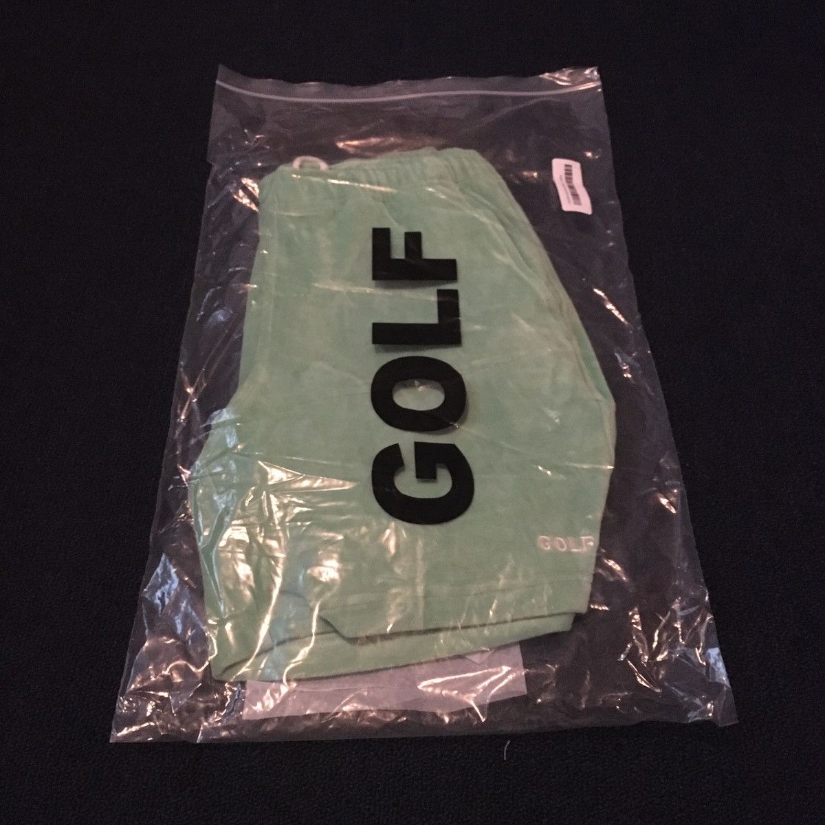 Golf Wang Golf Wang Cooper Velour Shorts - Green Size US 28 / EU 44 - 2 Thumbnail