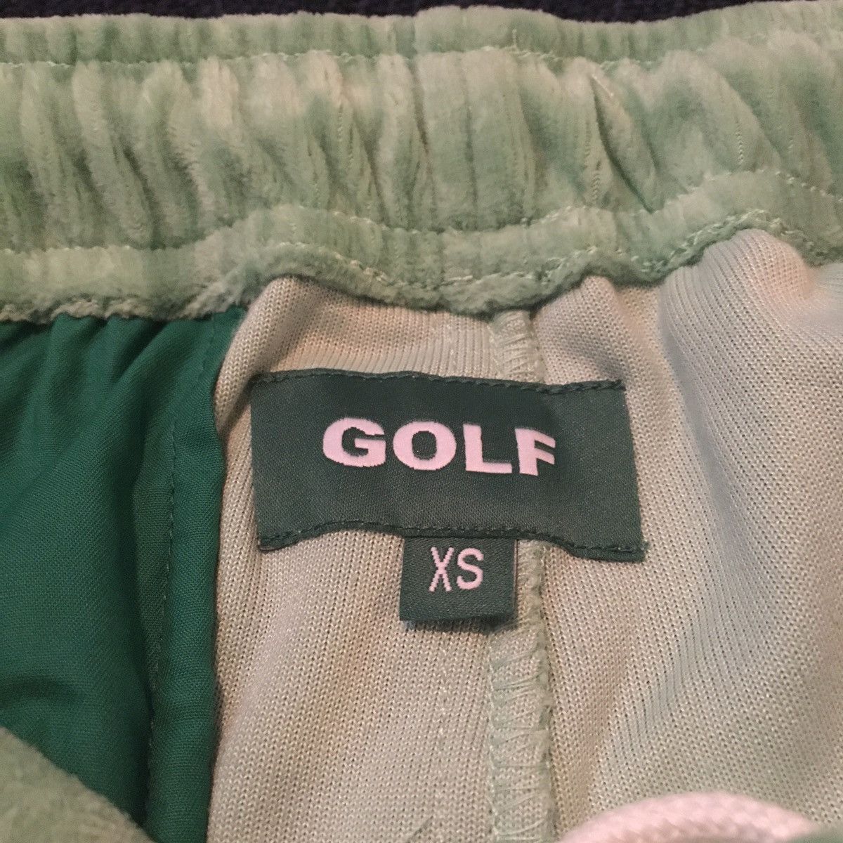 Golf Wang Golf Wang Cooper Velour Shorts - Green Size US 28 / EU 44 - 4 Thumbnail