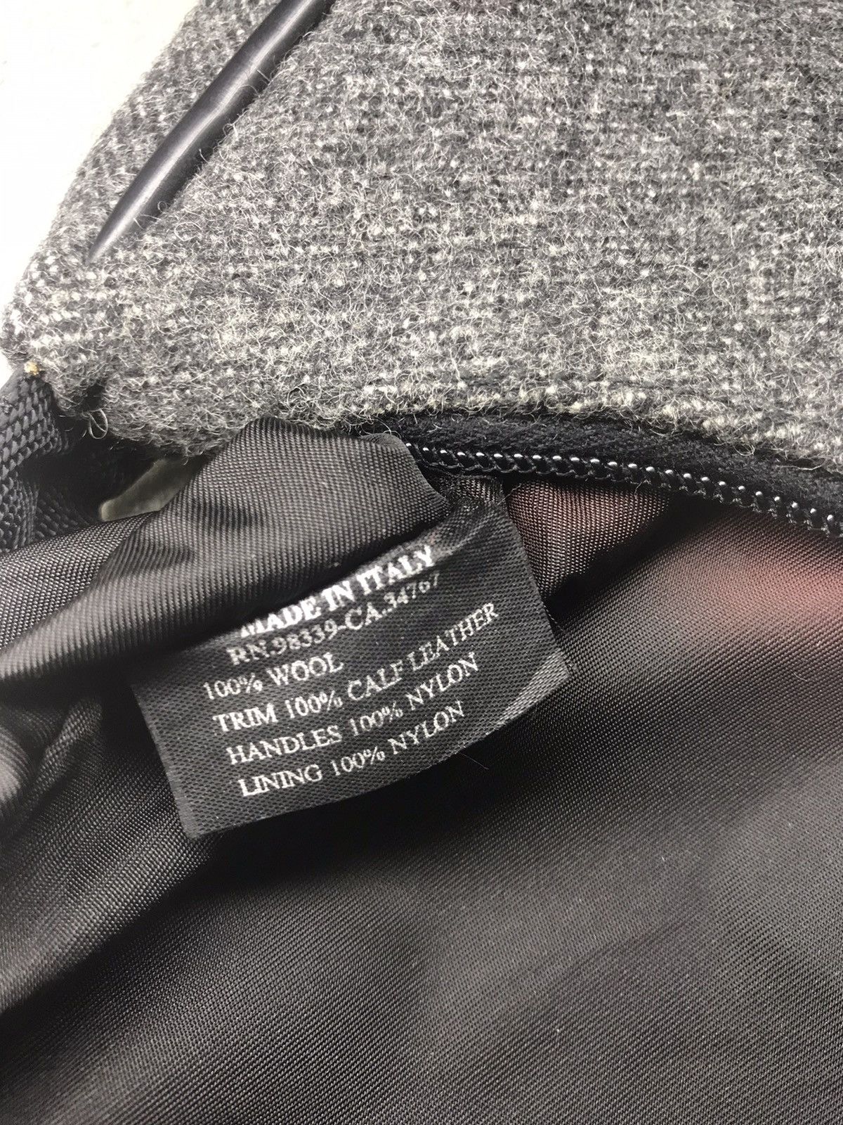 Prada PRADA Hobo Wool Mini Bag Size ONE SIZE - 10 Thumbnail
