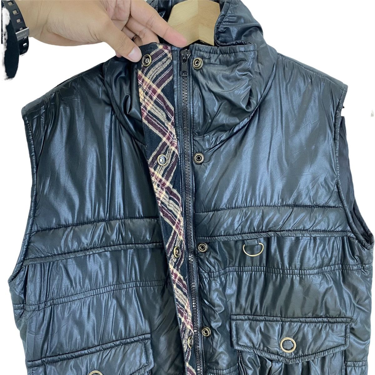 Japanese Brand 🔥LAST PRICE🔥 Sky Bomber Quilted Bomber Vest Size US M / EU 48-50 / 2 - 9 Thumbnail