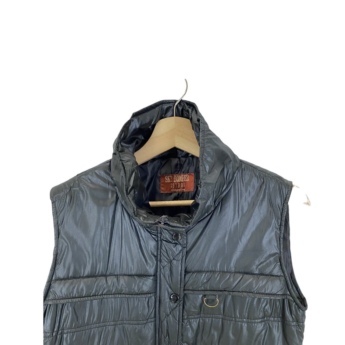 Japanese Brand 🔥LAST PRICE🔥 Sky Bomber Quilted Bomber Vest Size US M / EU 48-50 / 2 - 2 Thumbnail