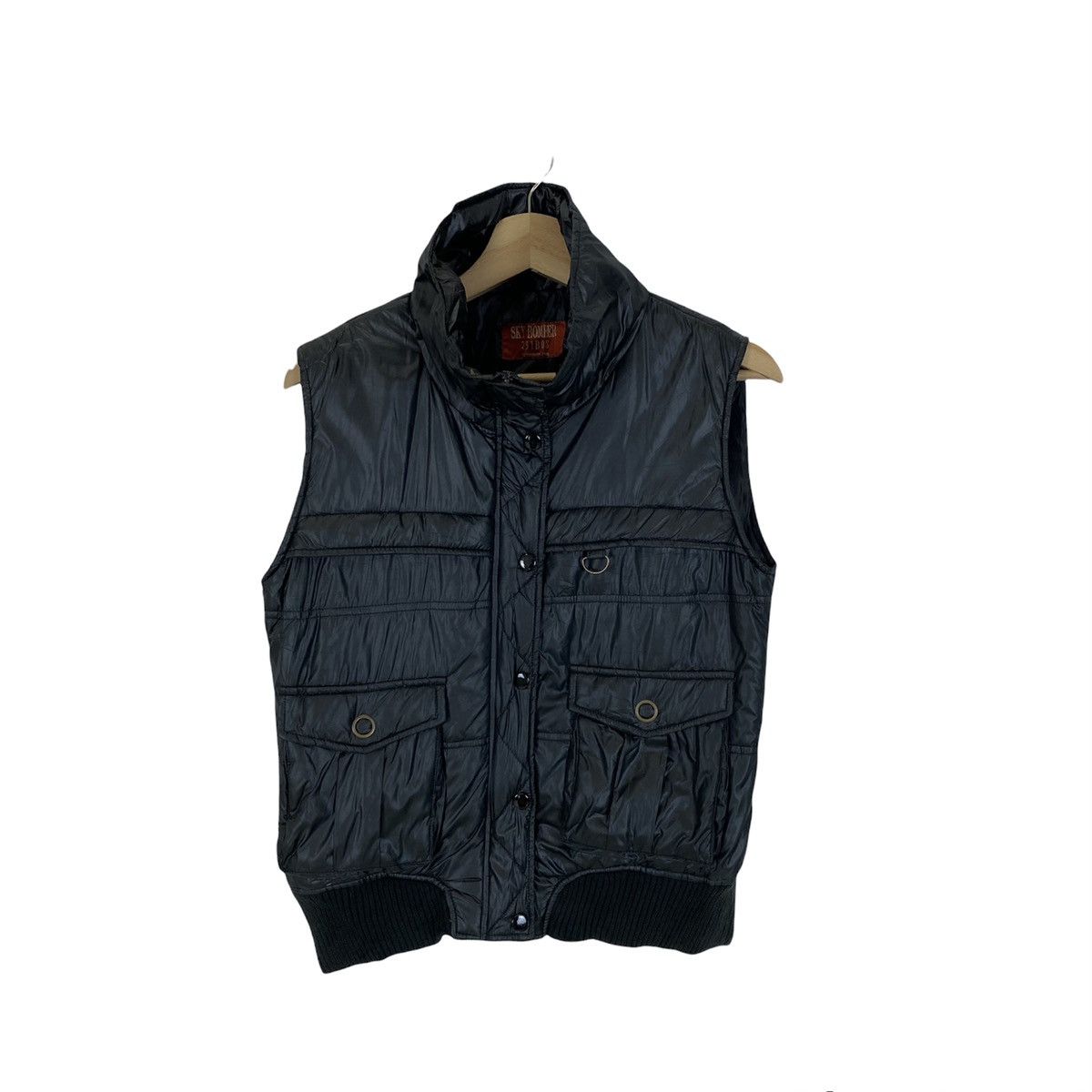 Japanese Brand 🔥LAST PRICE🔥 Sky Bomber Quilted Bomber Vest Size US M / EU 48-50 / 2 - 1 Thumbnail