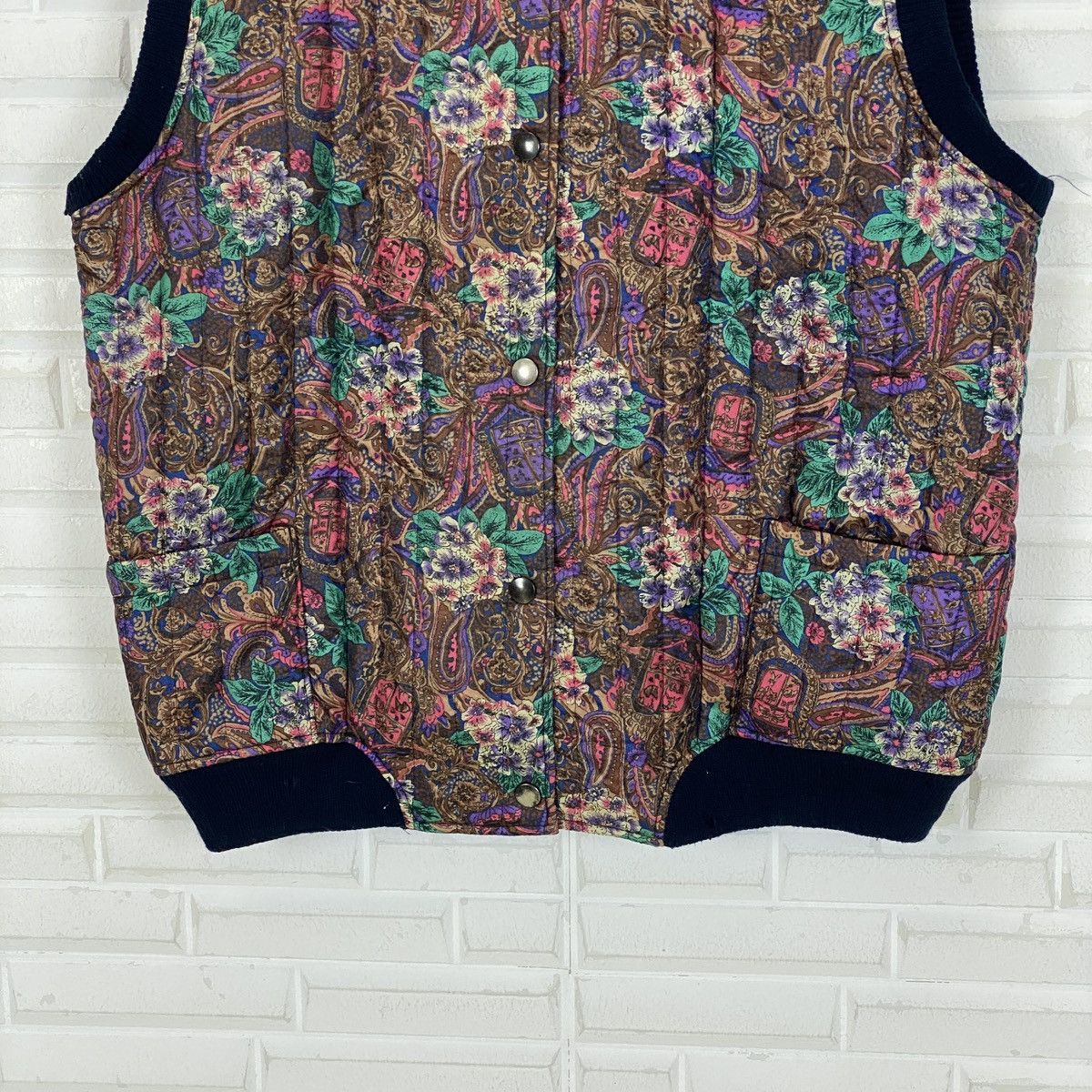 Japanese Brand Japanese Bandana Varsity Vest Size US L / EU 52-54 / 3 - 4 Thumbnail