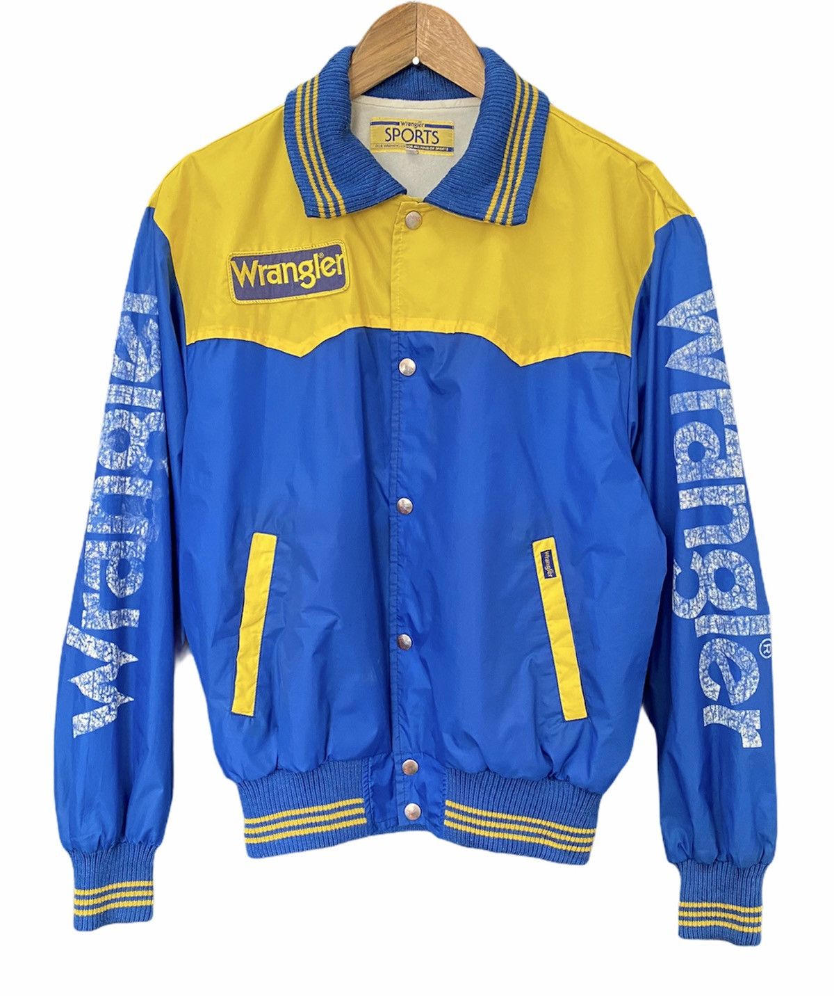 🔥VINTAGE WRANGLER 1986 SATIN JACKET