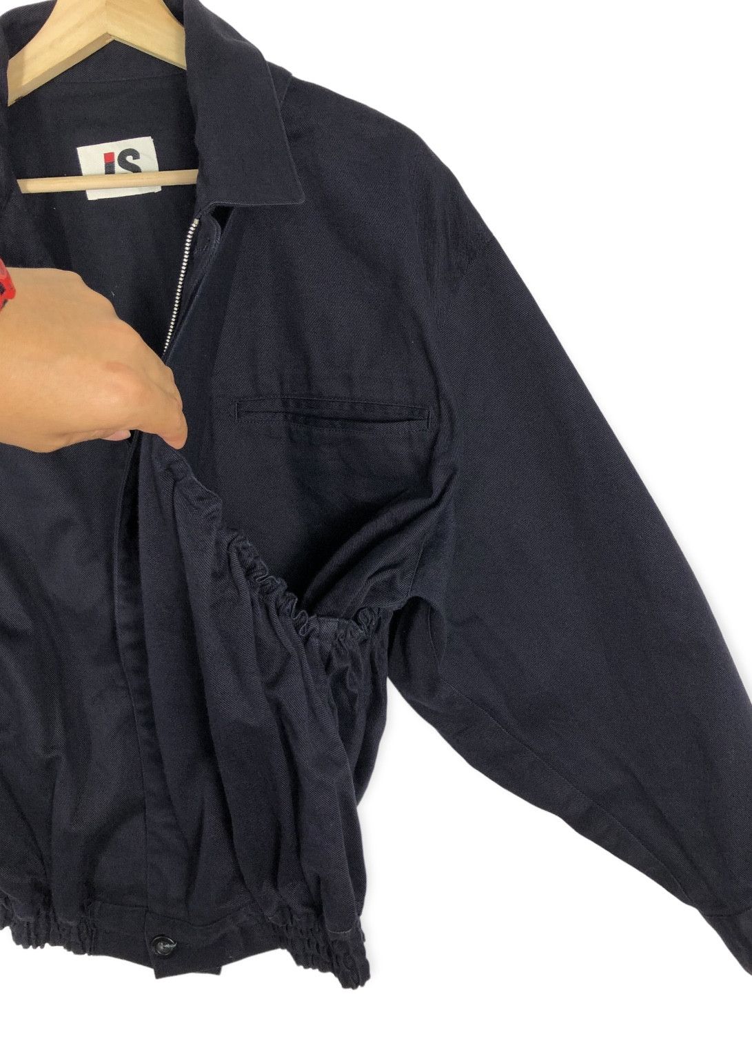 Issey Miyake RARE🔥AW87 RUNWAY ISSEY MIYAKE I.S VESTOUT BOMBER JACKET Size US M / EU 48-50 / 2 - 8 Thumbnail
