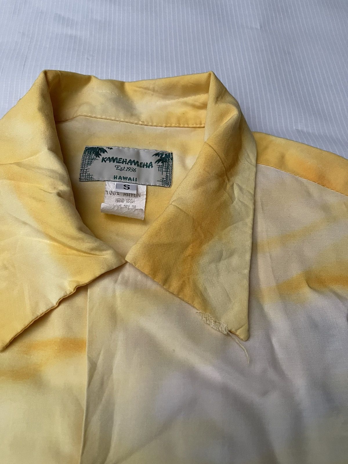 Vintage Vintage Kamehameha Rayon Aloha Hawaiian Shirt Size US M / EU 48-50 / 2 - 8 Thumbnail