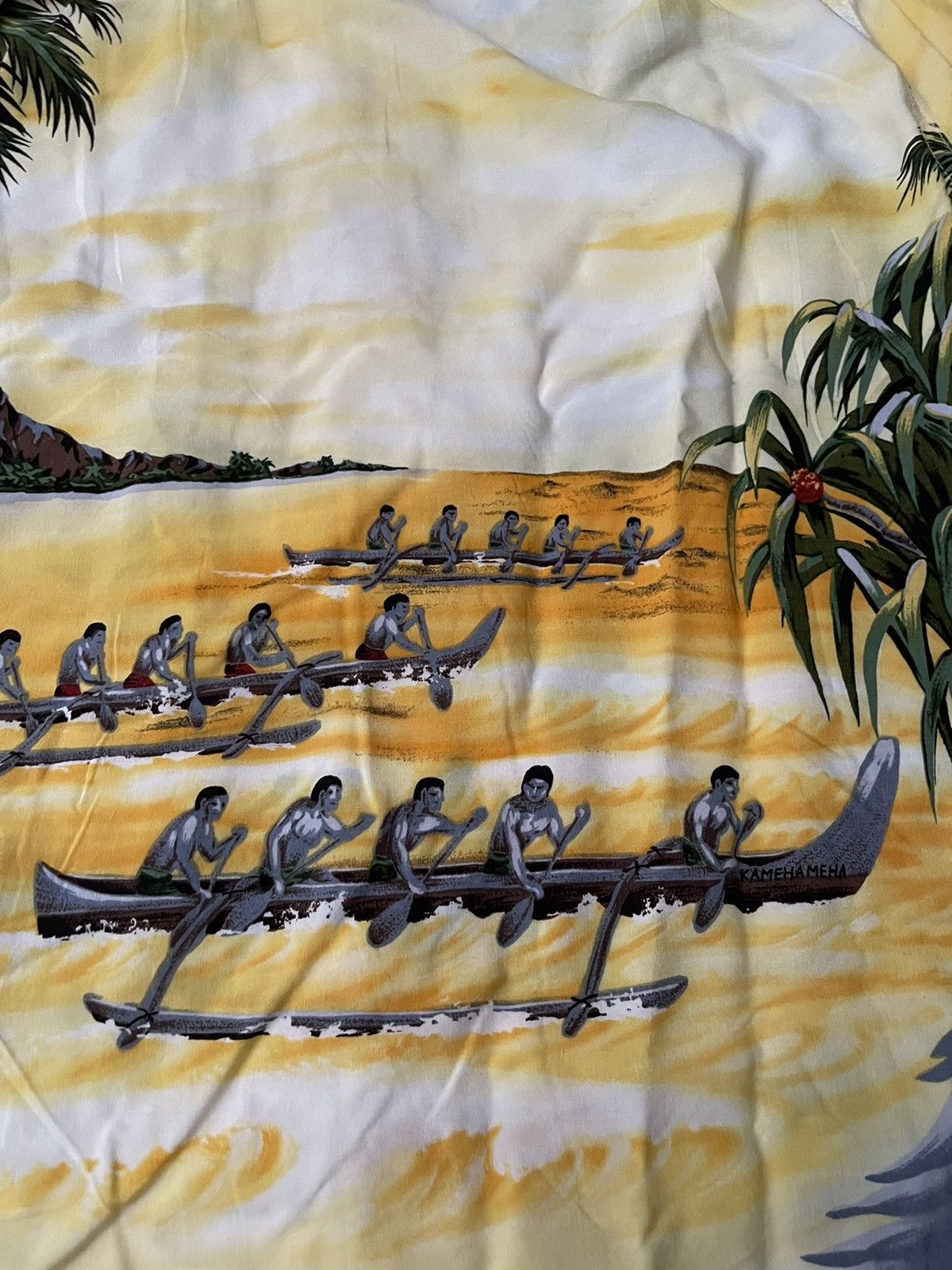 Vintage Vintage Kamehameha Rayon Aloha Hawaiian Shirt Size US M / EU 48-50 / 2 - 9 Thumbnail