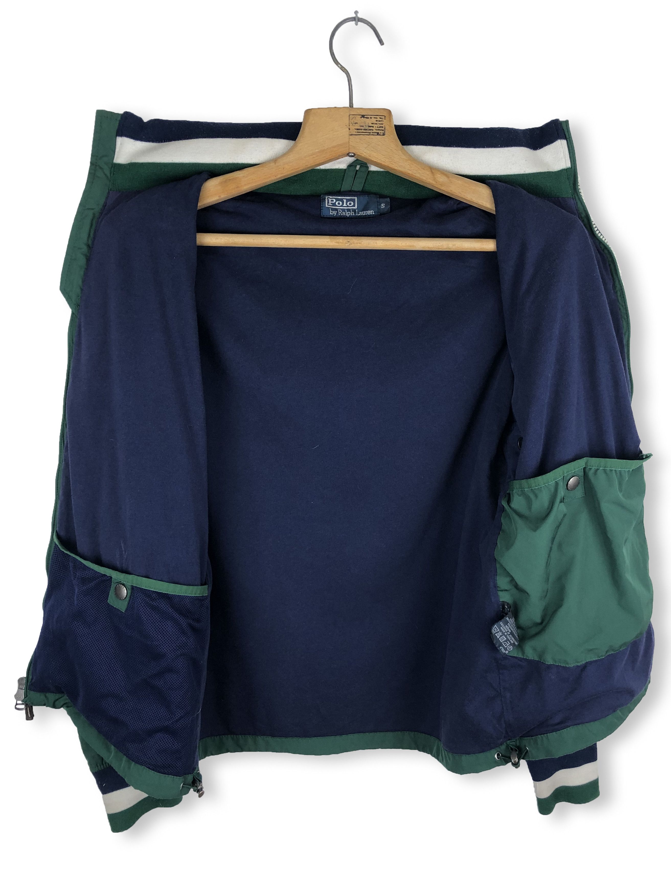 Polo Ralph Lauren 90s Vintage Polo Ralph Lauren Green Varsity Jacket M89 Size US M / EU 48-50 / 2 - 8 Thumbnail