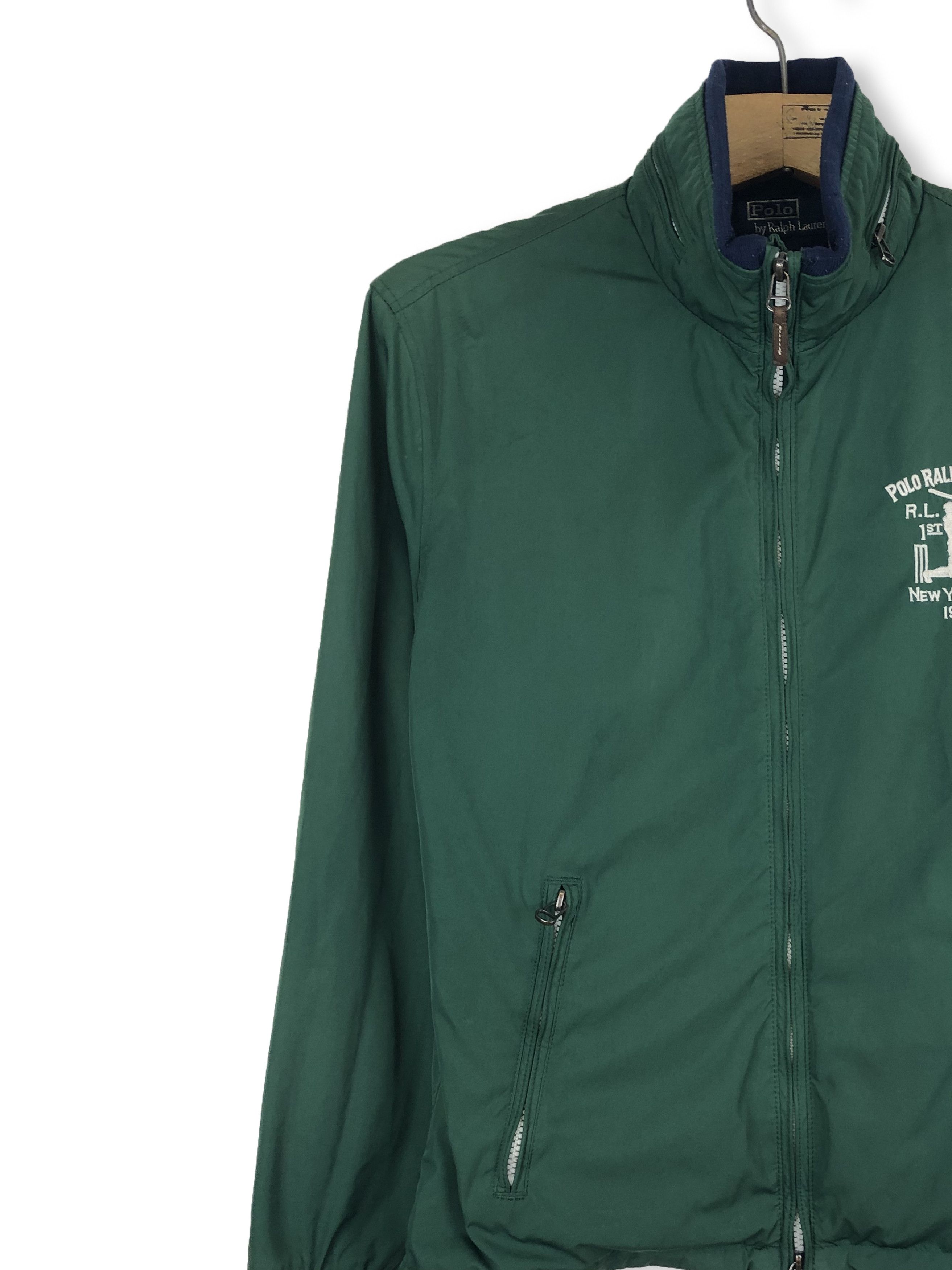 Polo Ralph Lauren 90s Vintage Polo Ralph Lauren Green Varsity Jacket M89 Size US M / EU 48-50 / 2 - 3 Thumbnail