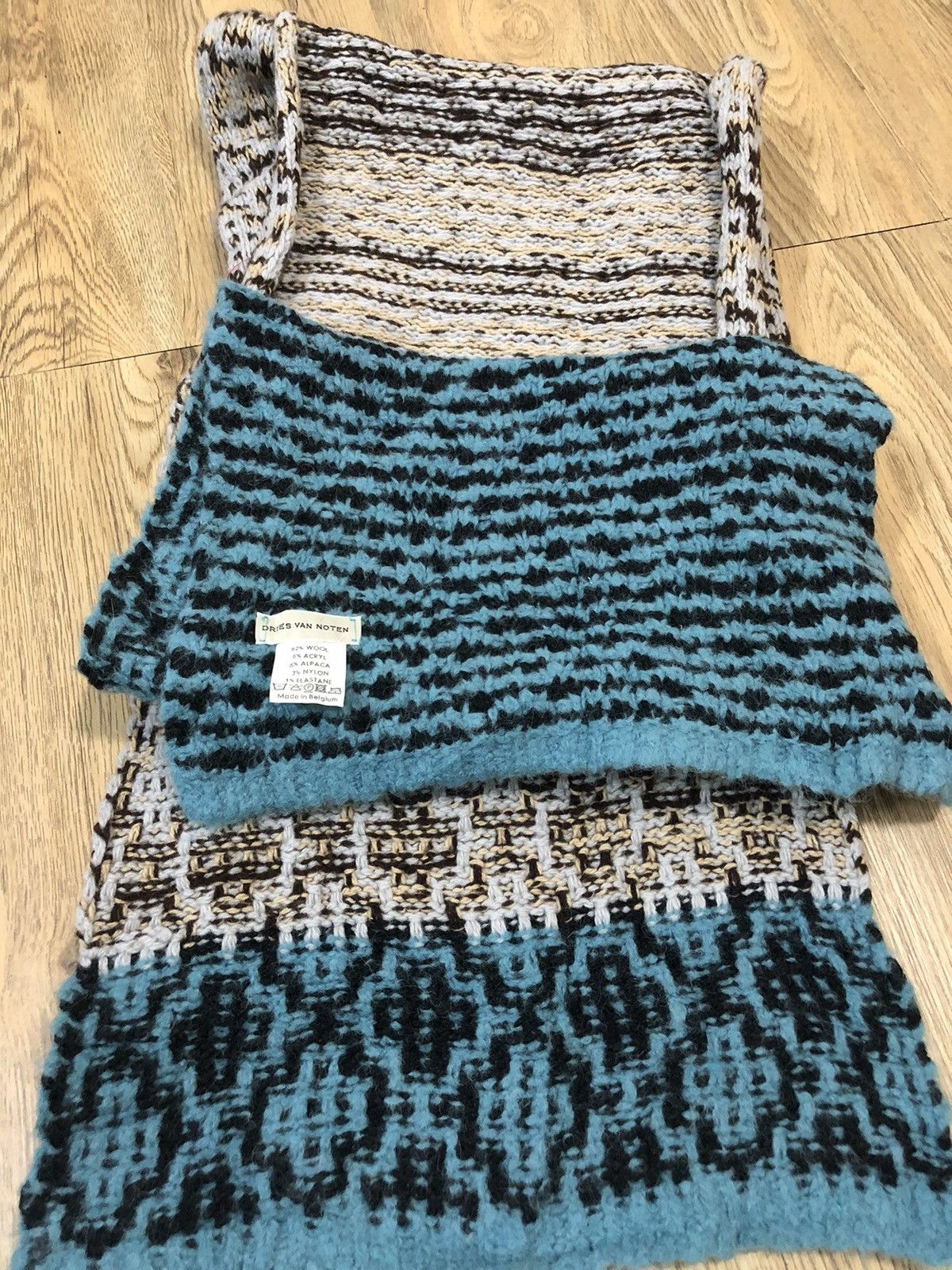 Dries Van Noten Dries Van Noten long knit muffler Size ONE SIZE - 4 Thumbnail