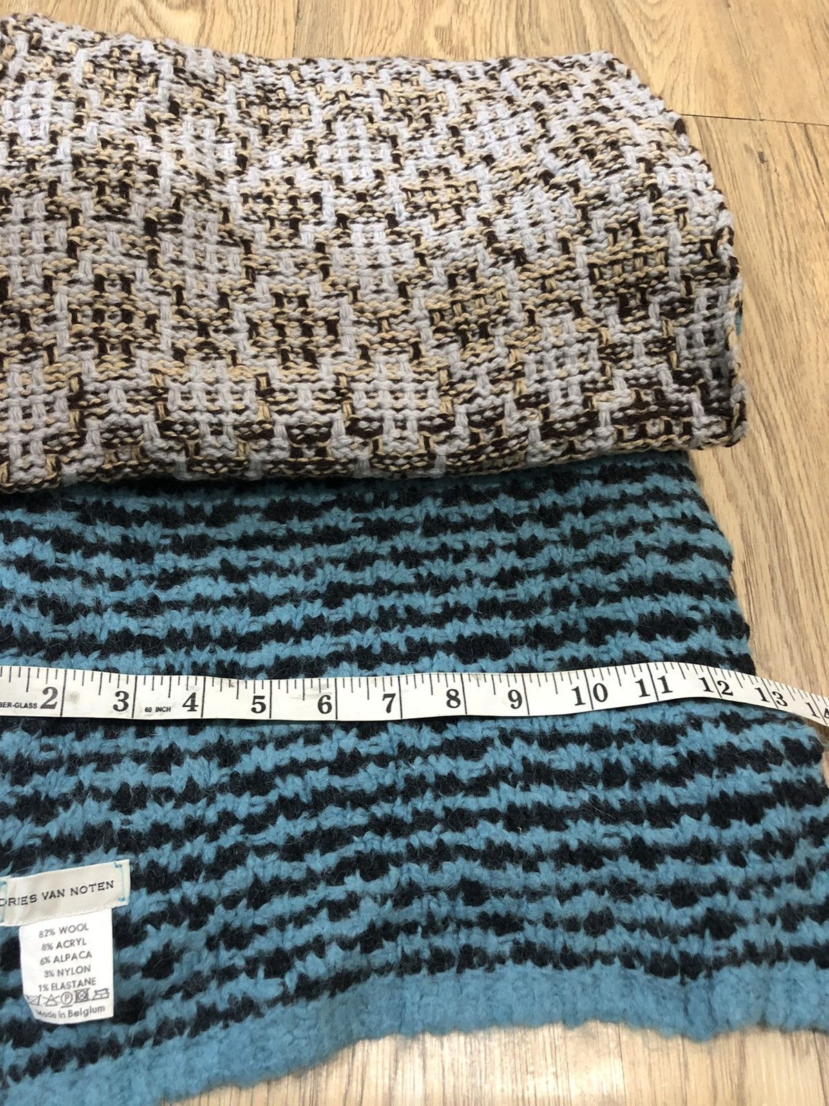 Dries Van Noten Dries Van Noten long knit muffler Size ONE SIZE - 10 Thumbnail