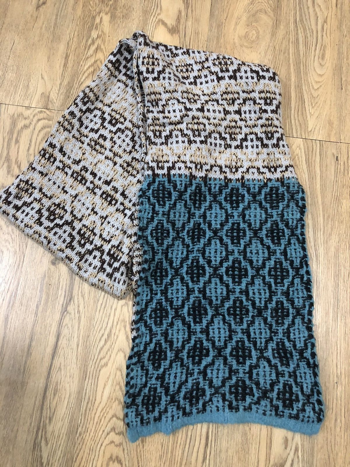 Dries Van Noten Dries Van Noten long knit muffler Size ONE SIZE - 3 Thumbnail
