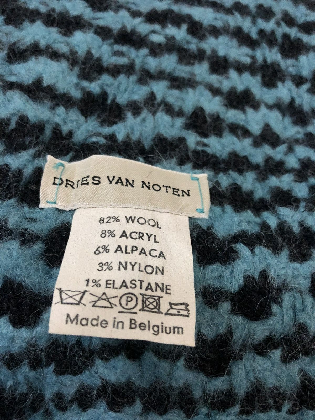 Dries Van Noten Dries Van Noten long knit muffler Size ONE SIZE - 2 Thumbnail