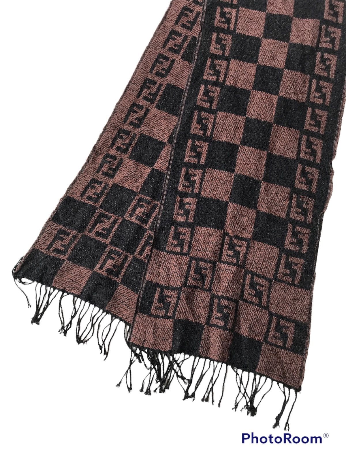 Fendi Fendi Italy Monogram Scarf Size ONE SIZE - 1 Thumbnail