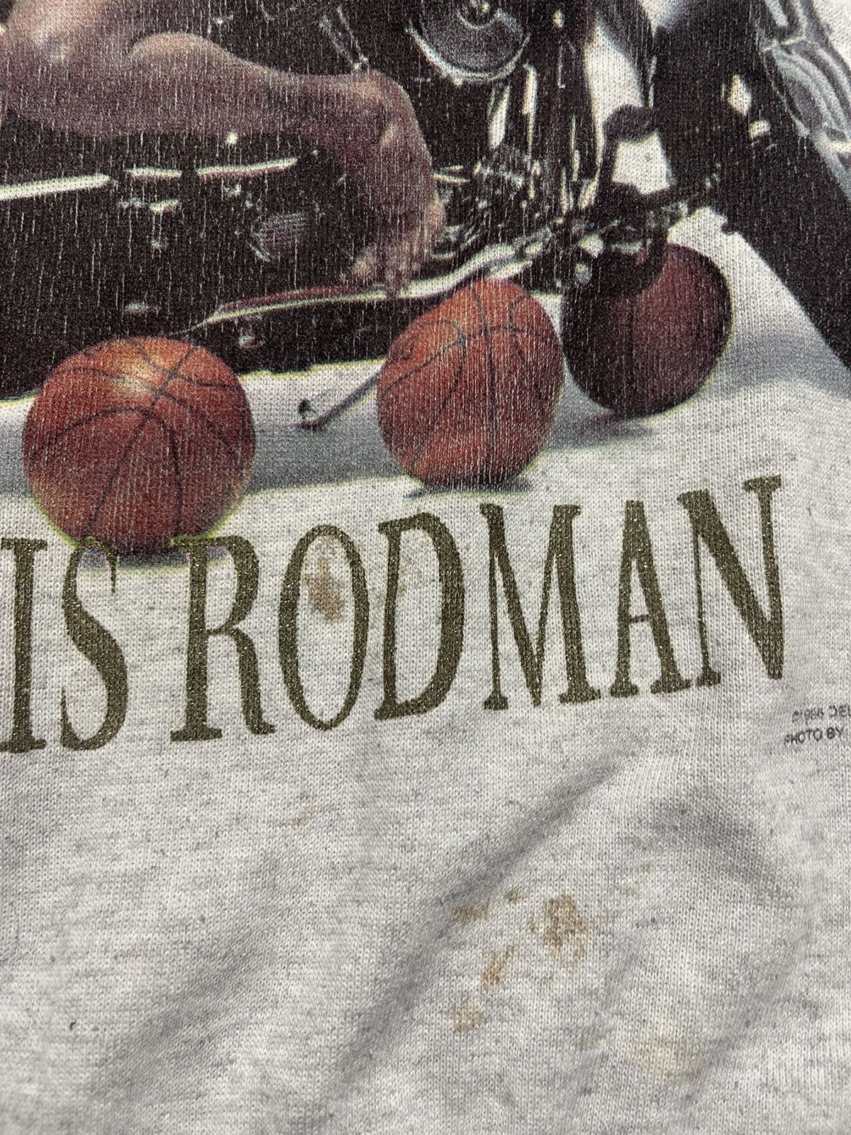NBA Vintage Dennis Rodman Sweatshirt Size US M / EU 48-50 / 2 - 4 Thumbnail