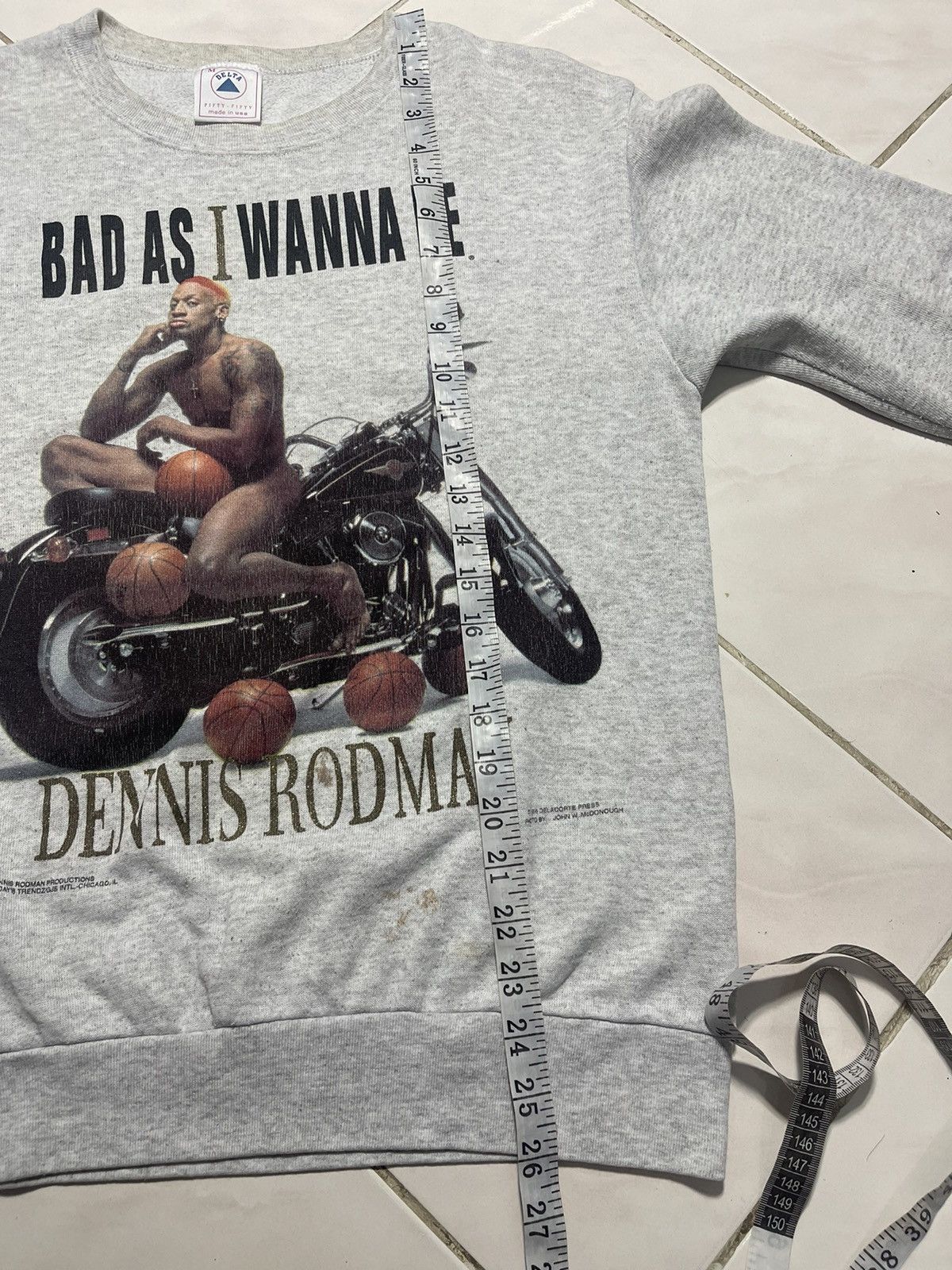 NBA Vintage Dennis Rodman Sweatshirt Size US M / EU 48-50 / 2 - 11 Thumbnail